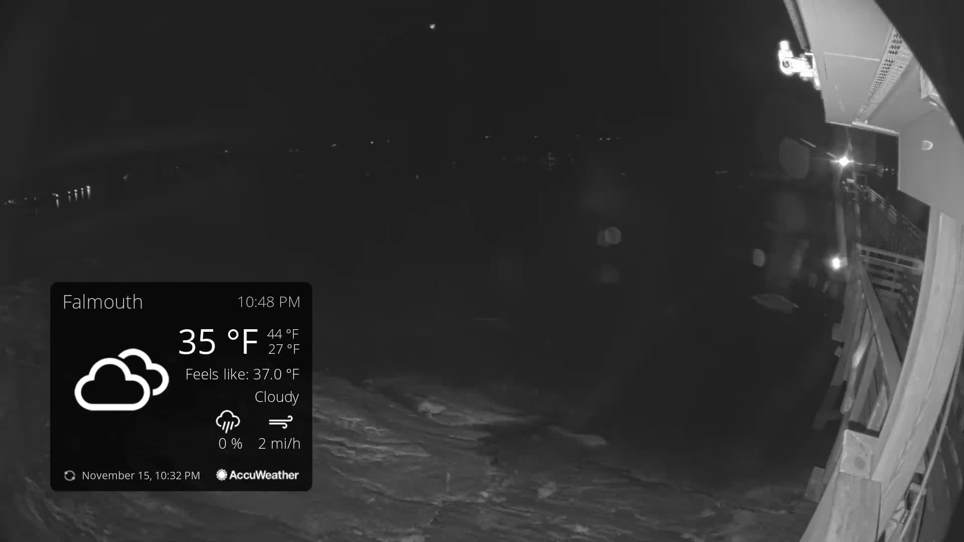 Falmouth Coast & Casco Bay Live Cam - Falmouth, Cumberland, Maine, USA