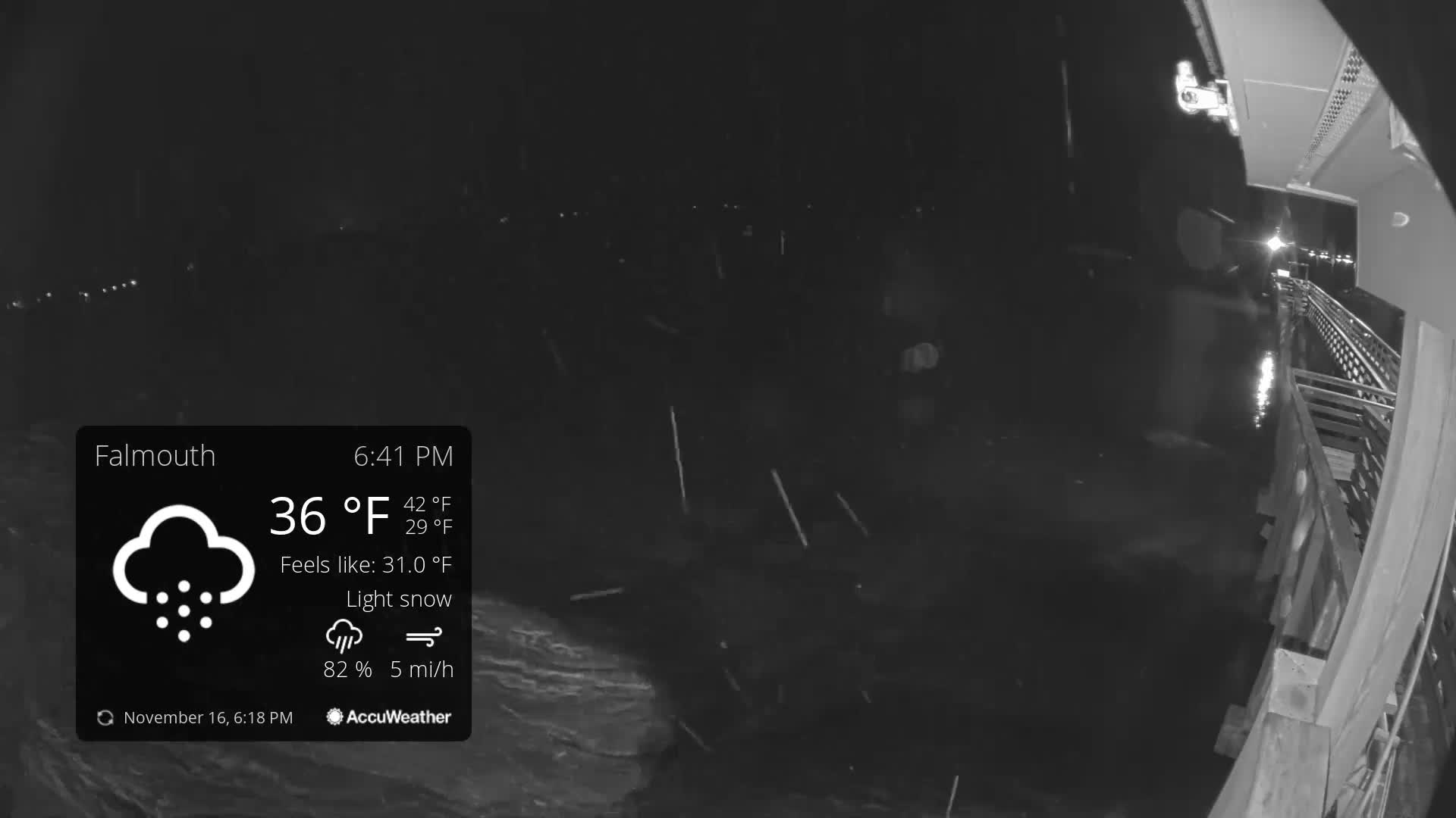 Falmouth Coast & Casco Bay Live Cam - Falmouth, Cumberland, Maine, USA