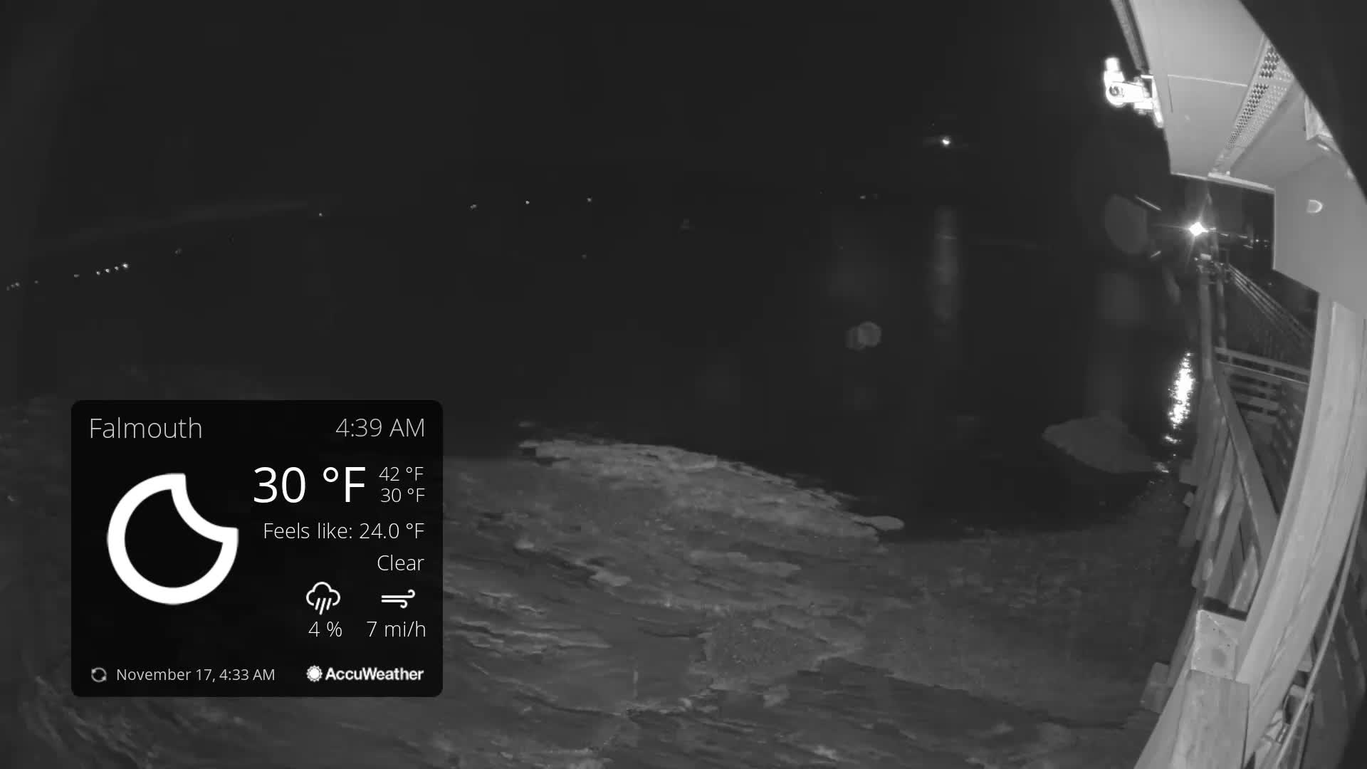 Falmouth Coast & Casco Bay Live Cam - Falmouth, Cumberland, Maine, USA