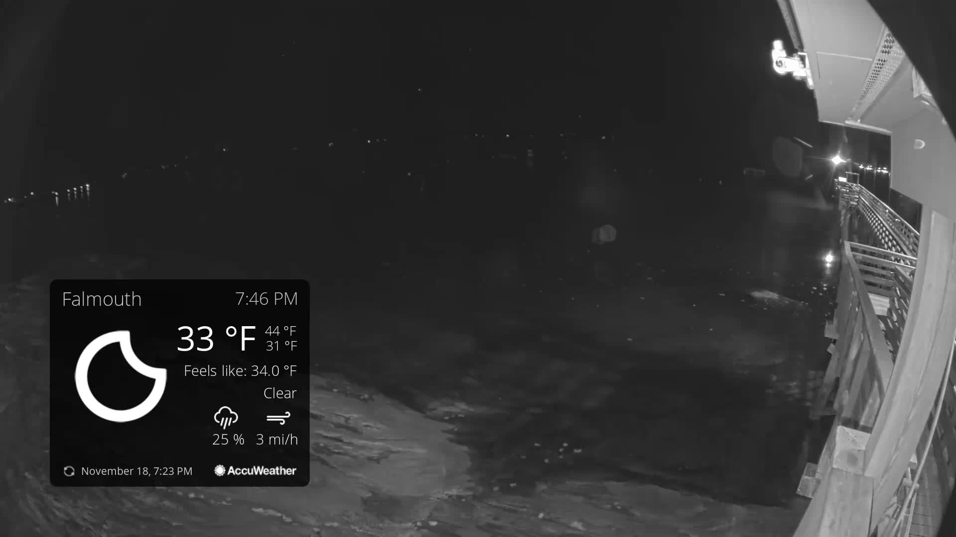 Falmouth Coast & Casco Bay Live Cam - Falmouth, Cumberland, Maine, USA