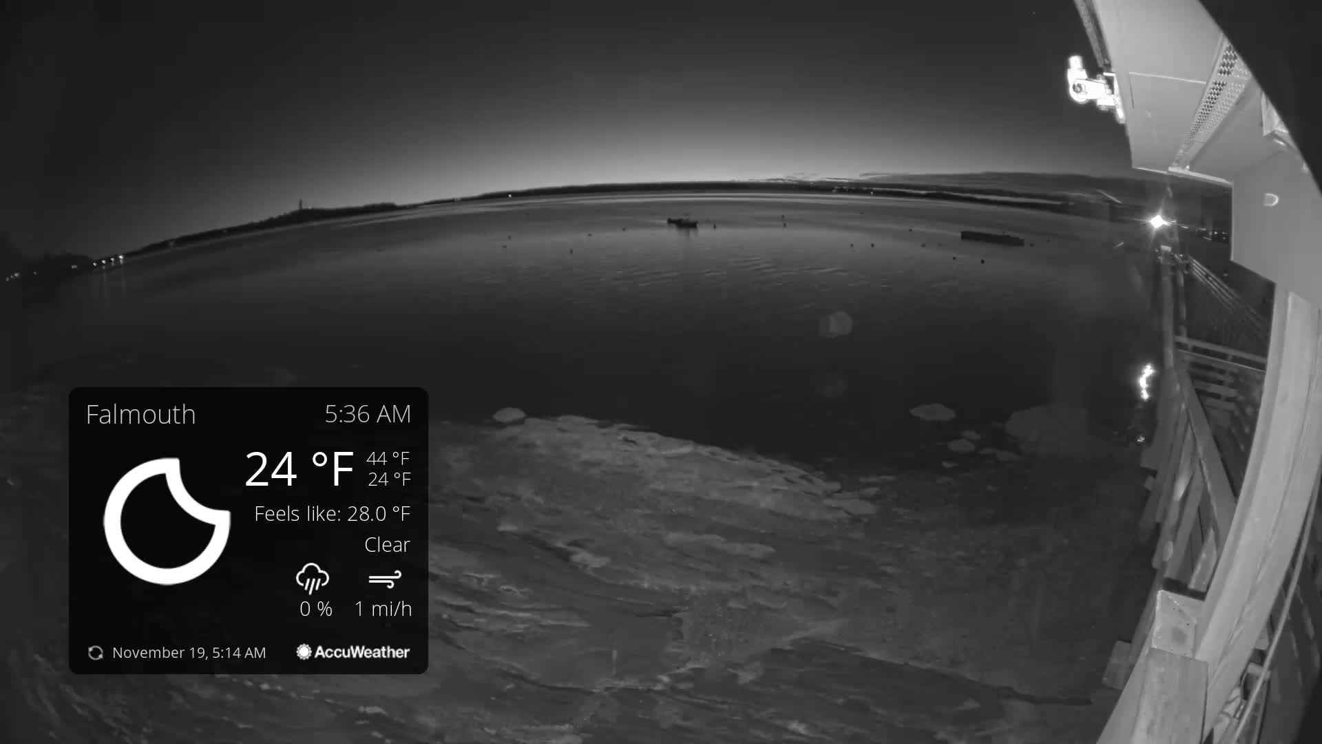 Falmouth Coast & Casco Bay Live Cam - Falmouth, Cumberland, Maine, USA