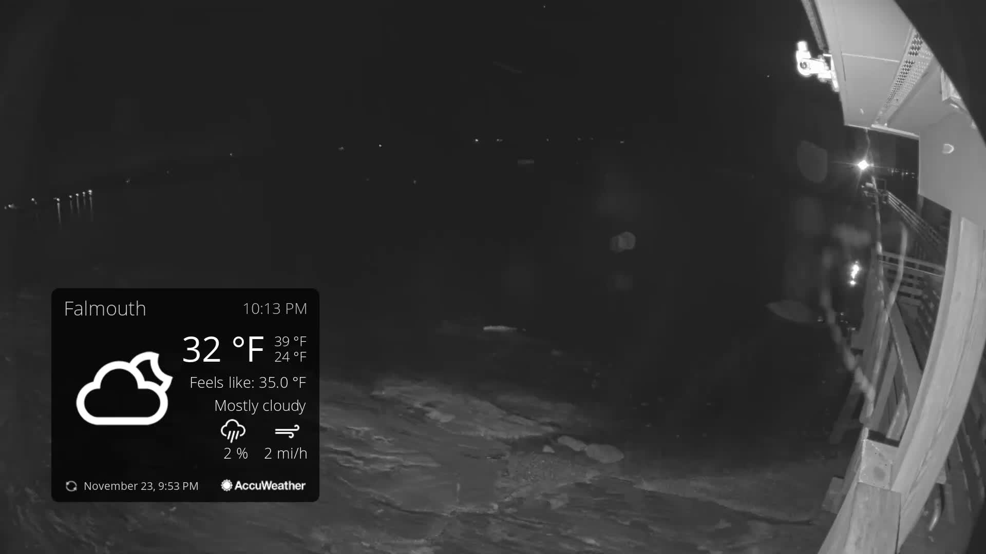 Falmouth Coast & Casco Bay Live Cam - Falmouth, Cumberland, Maine, USA