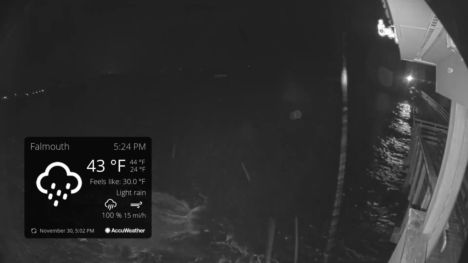 Falmouth Coast & Casco Bay Live Cam - Falmouth, Cumberland, Maine, USA