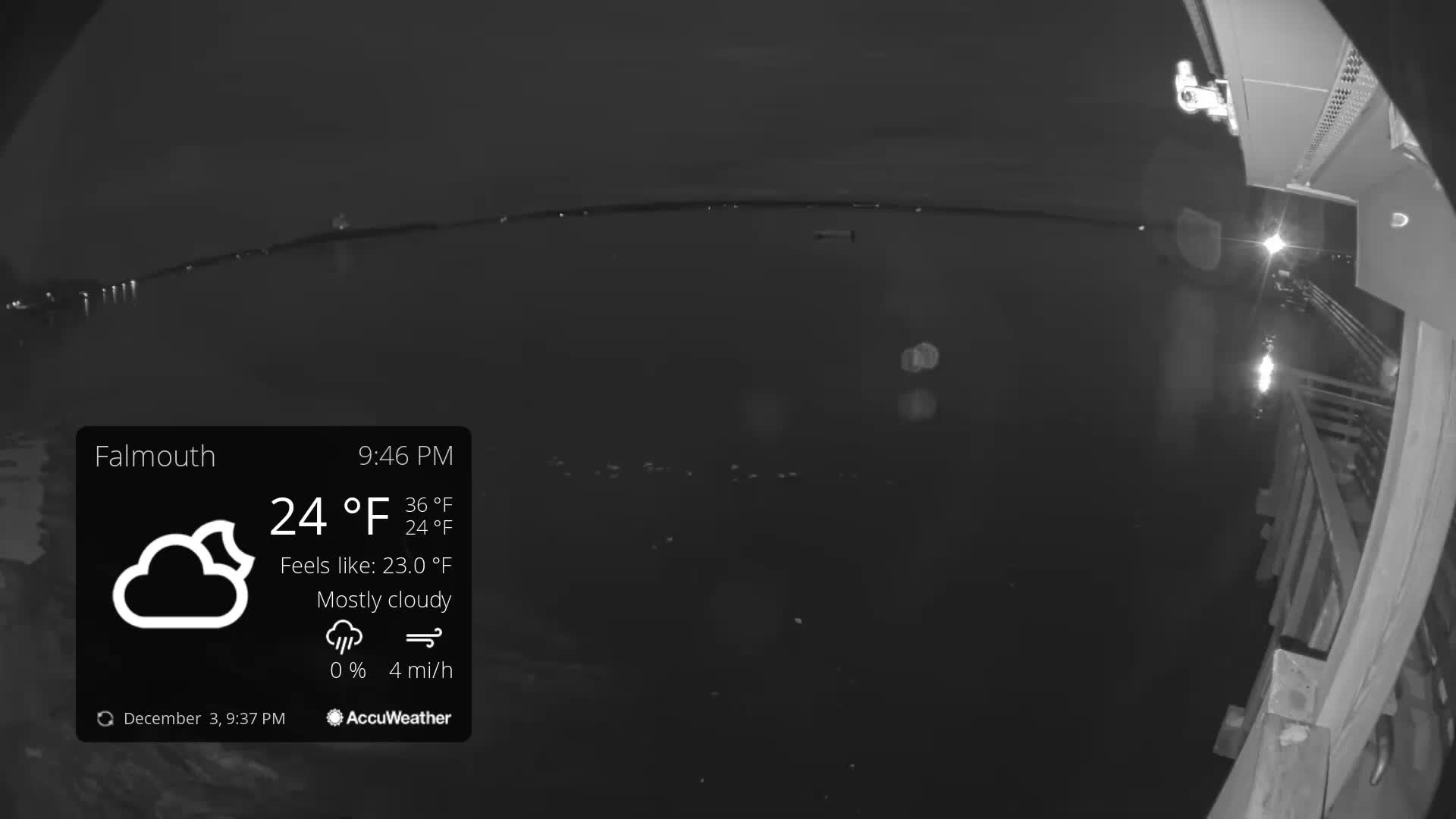 Falmouth Coast & Casco Bay Live Cam - Falmouth, Cumberland, Maine, USA