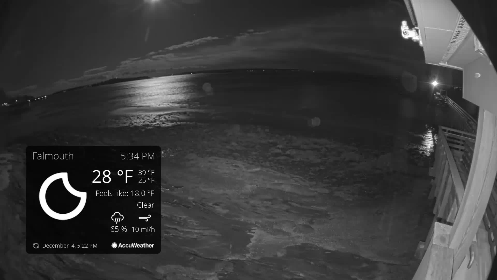 Falmouth Coast & Casco Bay Live Cam - Falmouth, Cumberland, Maine, USA