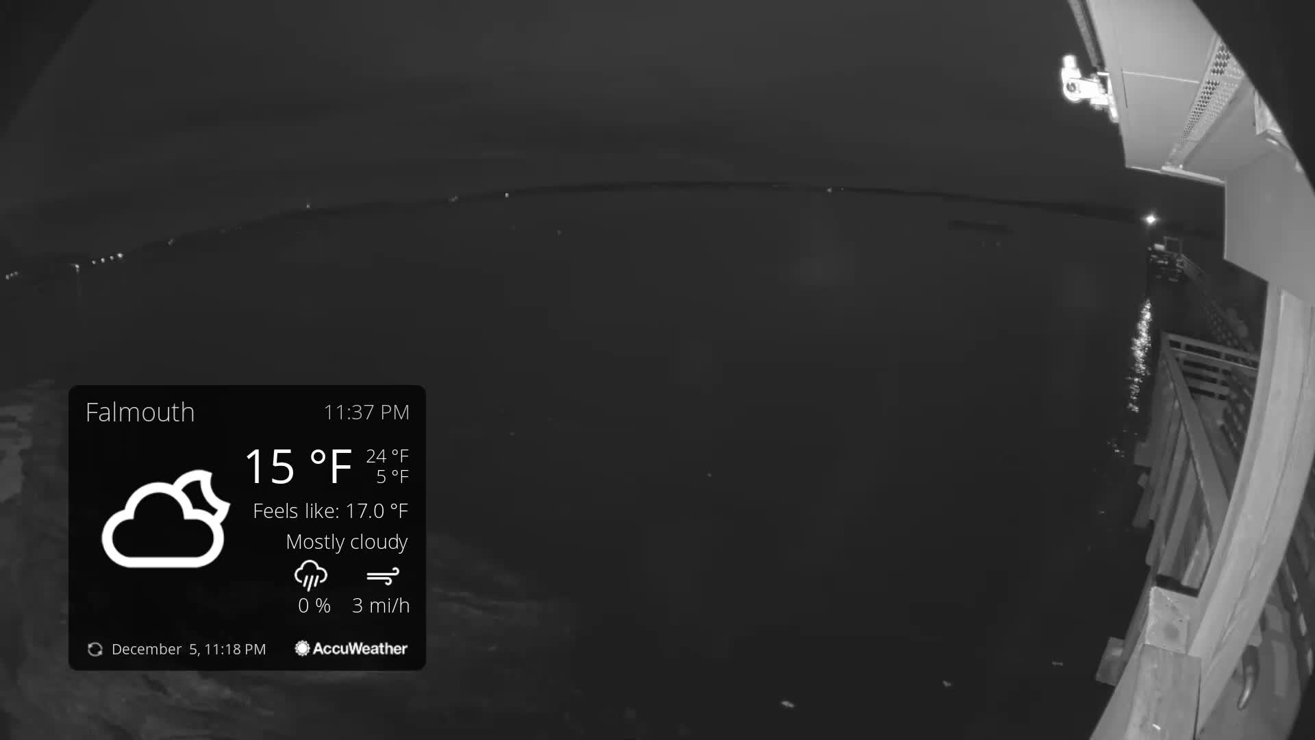 Falmouth Coast & Casco Bay Live Cam - Falmouth, Cumberland, Maine, USA