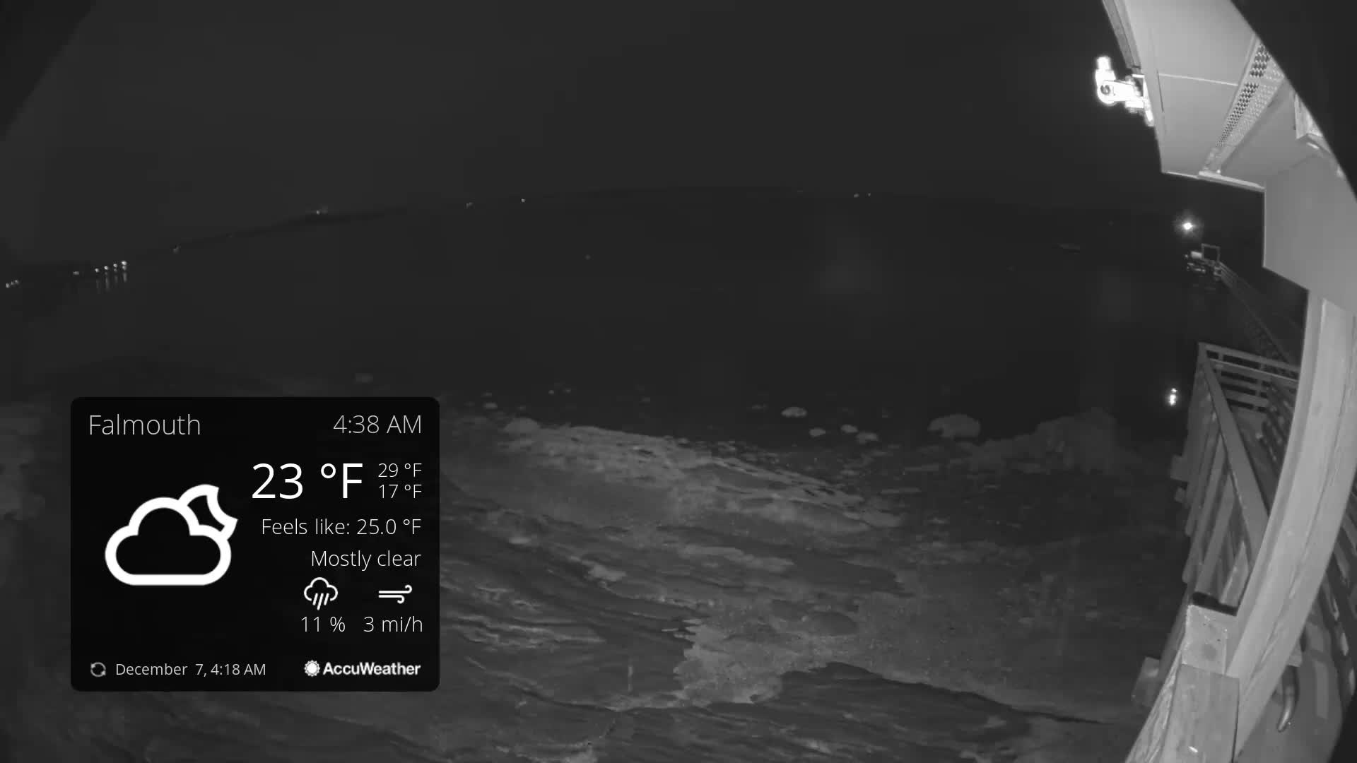 Falmouth Coast & Casco Bay Live Cam - Falmouth, Cumberland, Maine, USA