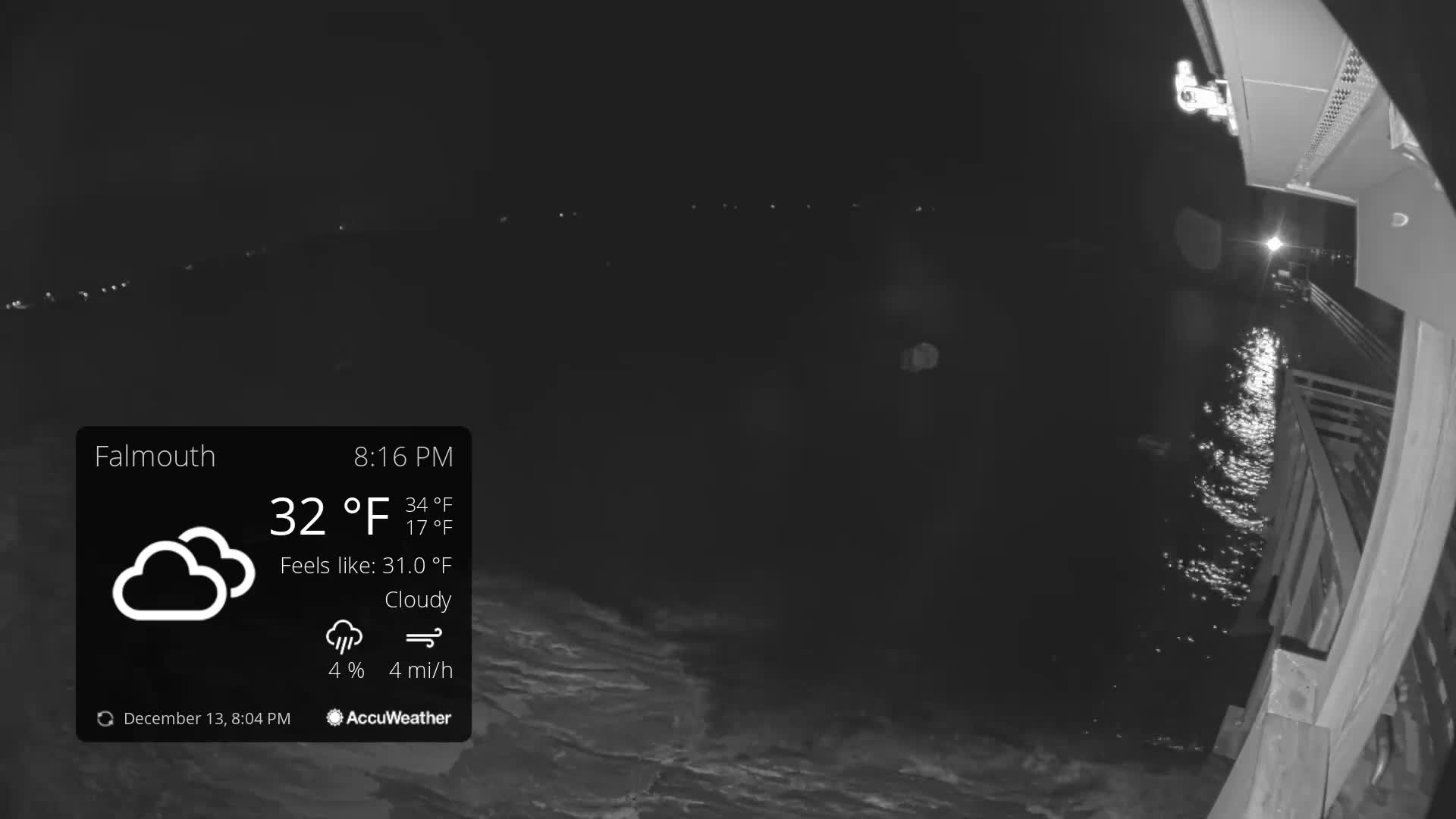 Falmouth Coast & Casco Bay Live Cam - Falmouth, Cumberland, Maine, USA