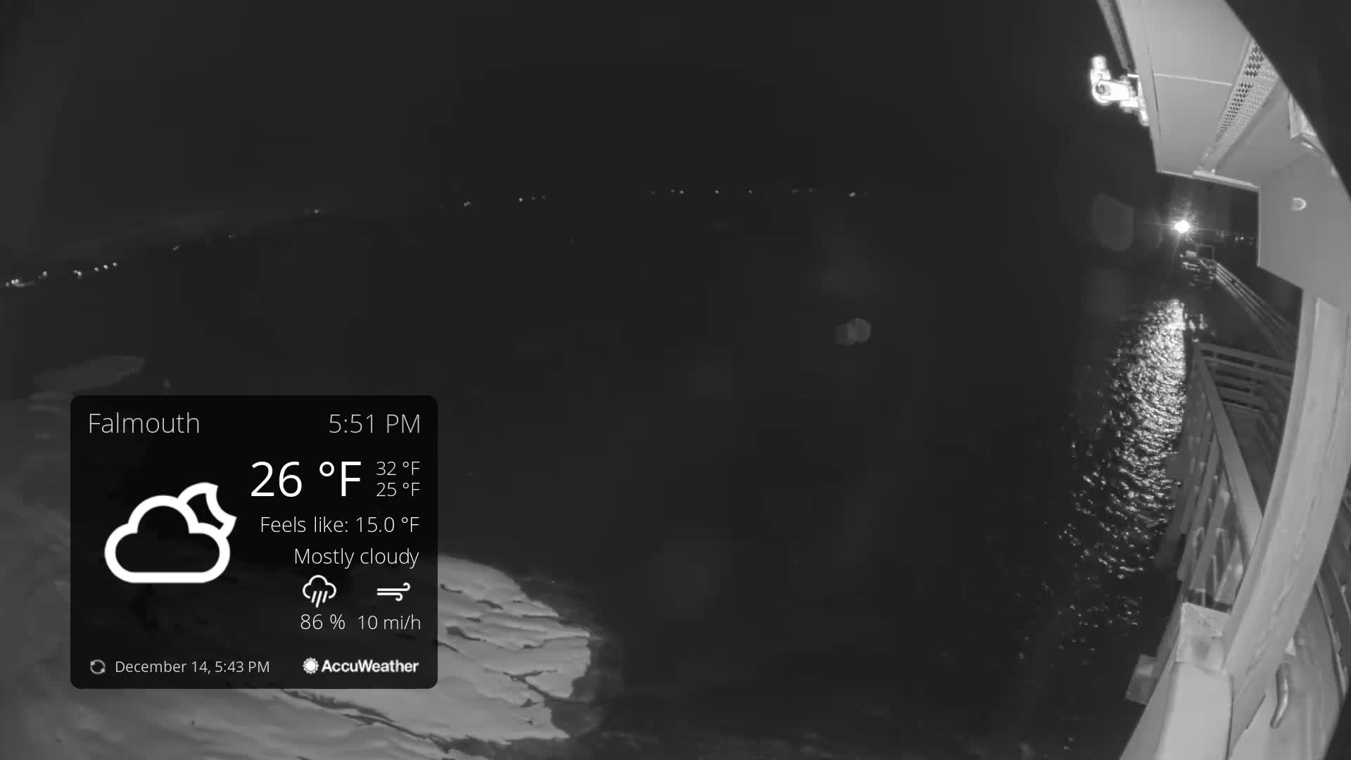 Falmouth Coast & Casco Bay Live Cam - Falmouth, Cumberland, Maine, USA