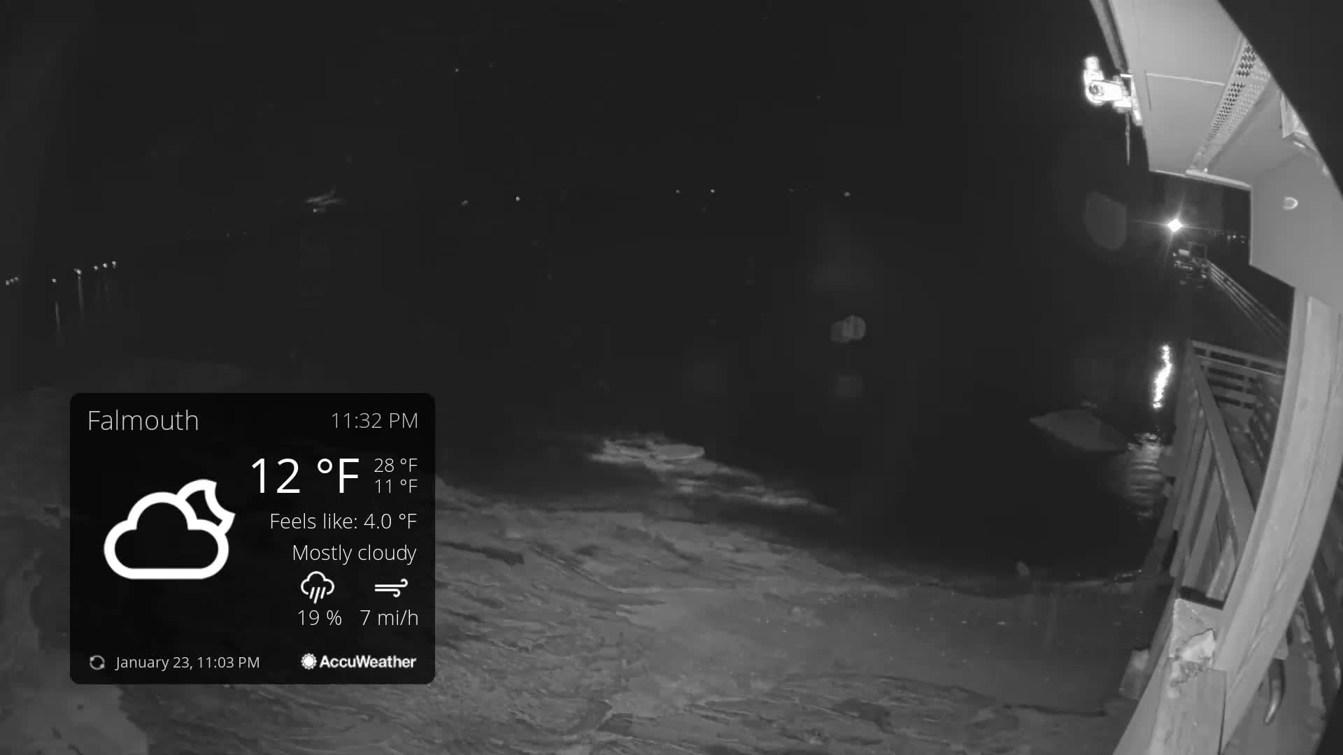 Falmouth Coast & Casco Bay Live Cam - Falmouth, Cumberland, Maine, USA