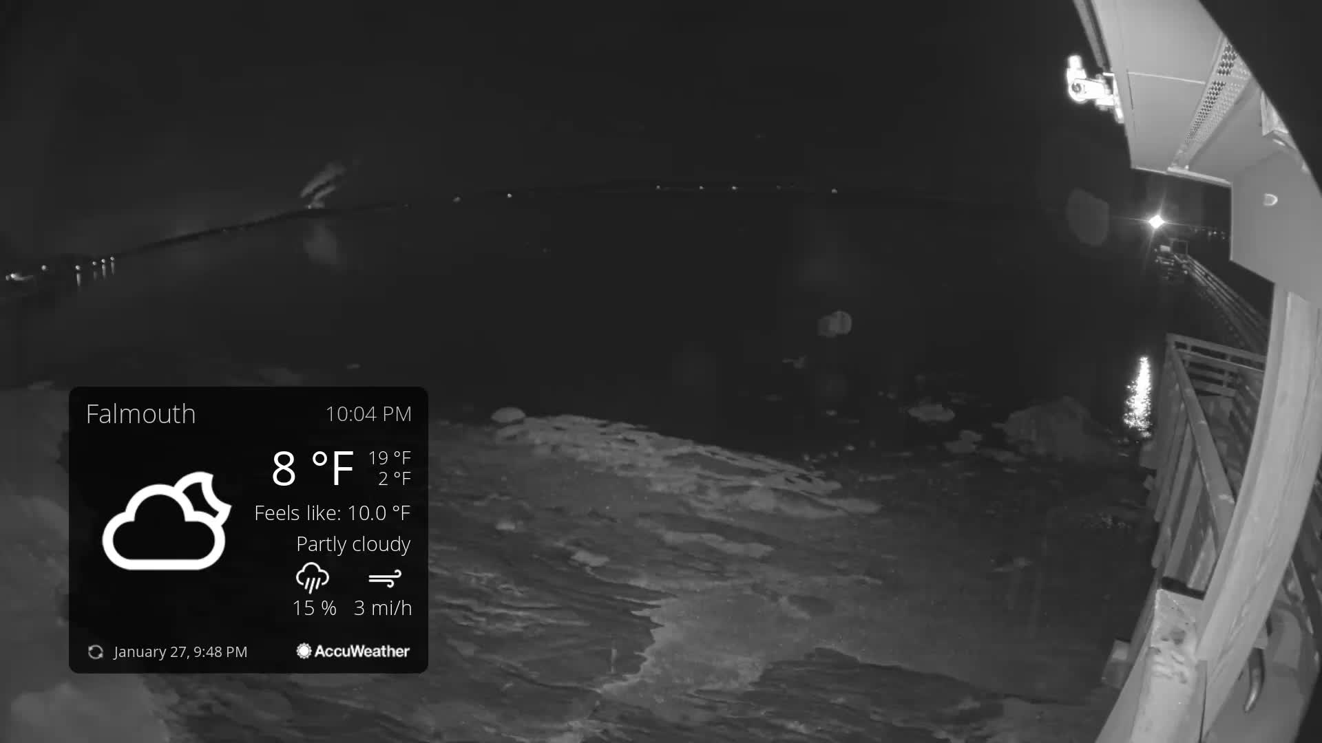 Falmouth Coast & Casco Bay Live Cam - Falmouth, Cumberland, Maine, USA