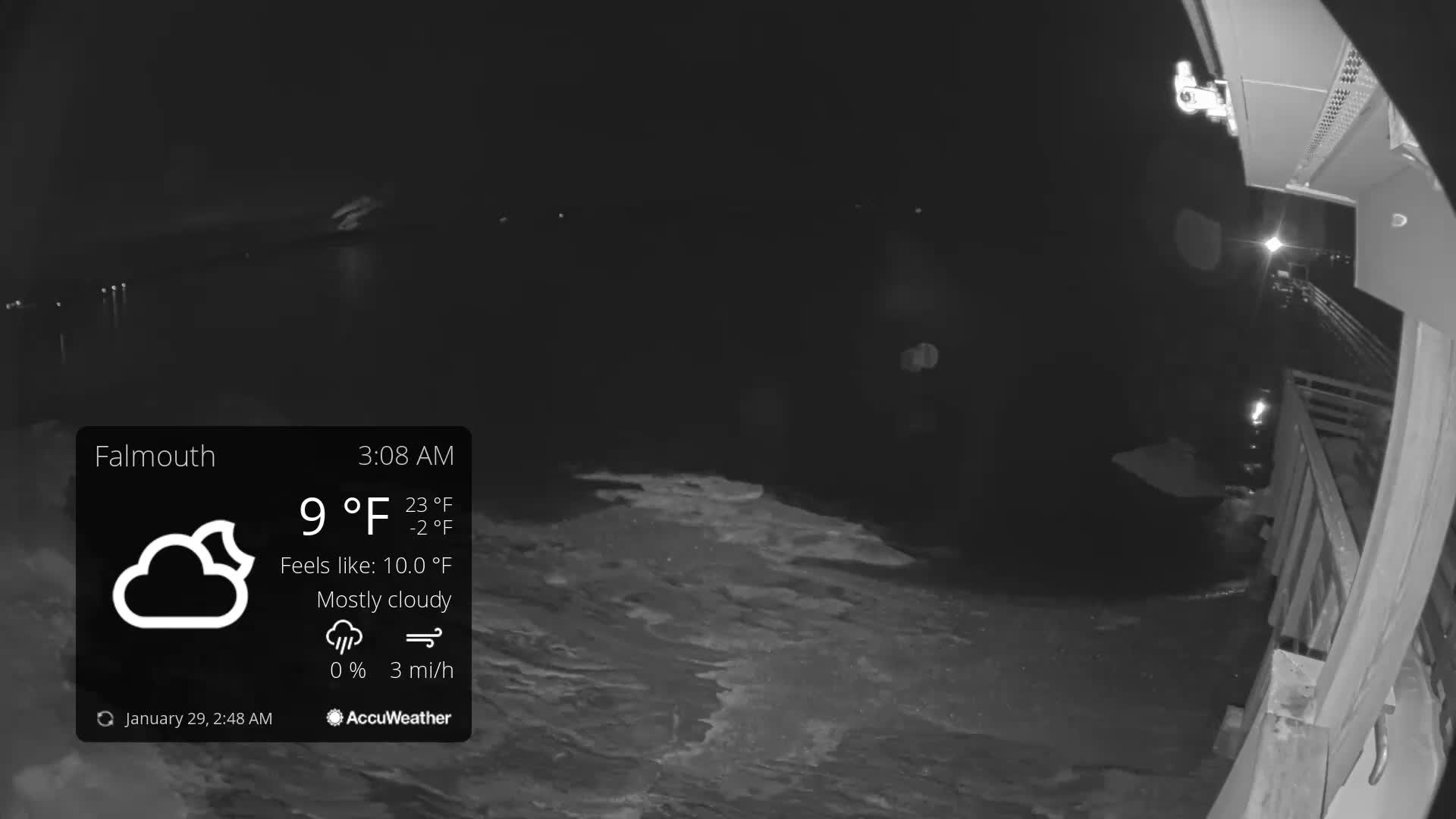 Falmouth Coast & Casco Bay Live Cam - Falmouth, Cumberland, Maine, USA