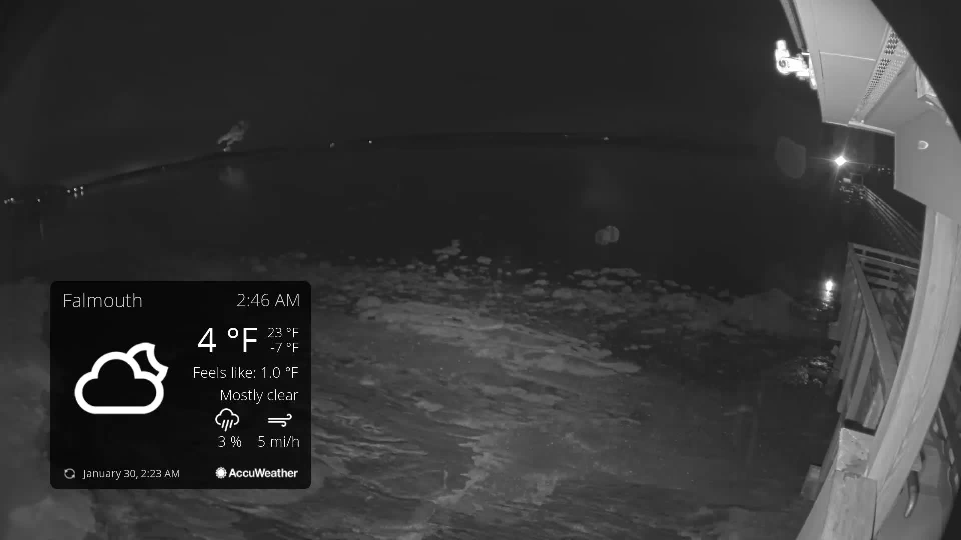 Falmouth Coast & Casco Bay Live Cam - Falmouth, Cumberland, Maine, USA