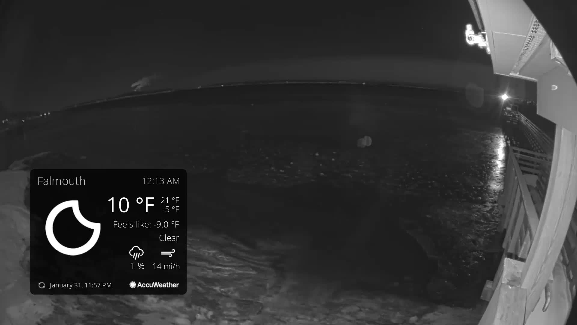 Falmouth Coast & Casco Bay Live Cam - Falmouth, Cumberland, Maine, USA