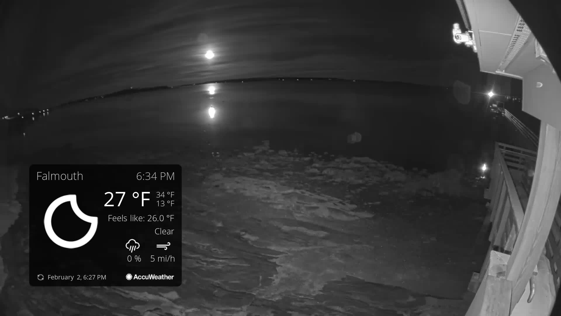 Falmouth Coast & Casco Bay Live Cam - Falmouth, Cumberland, Maine, USA
