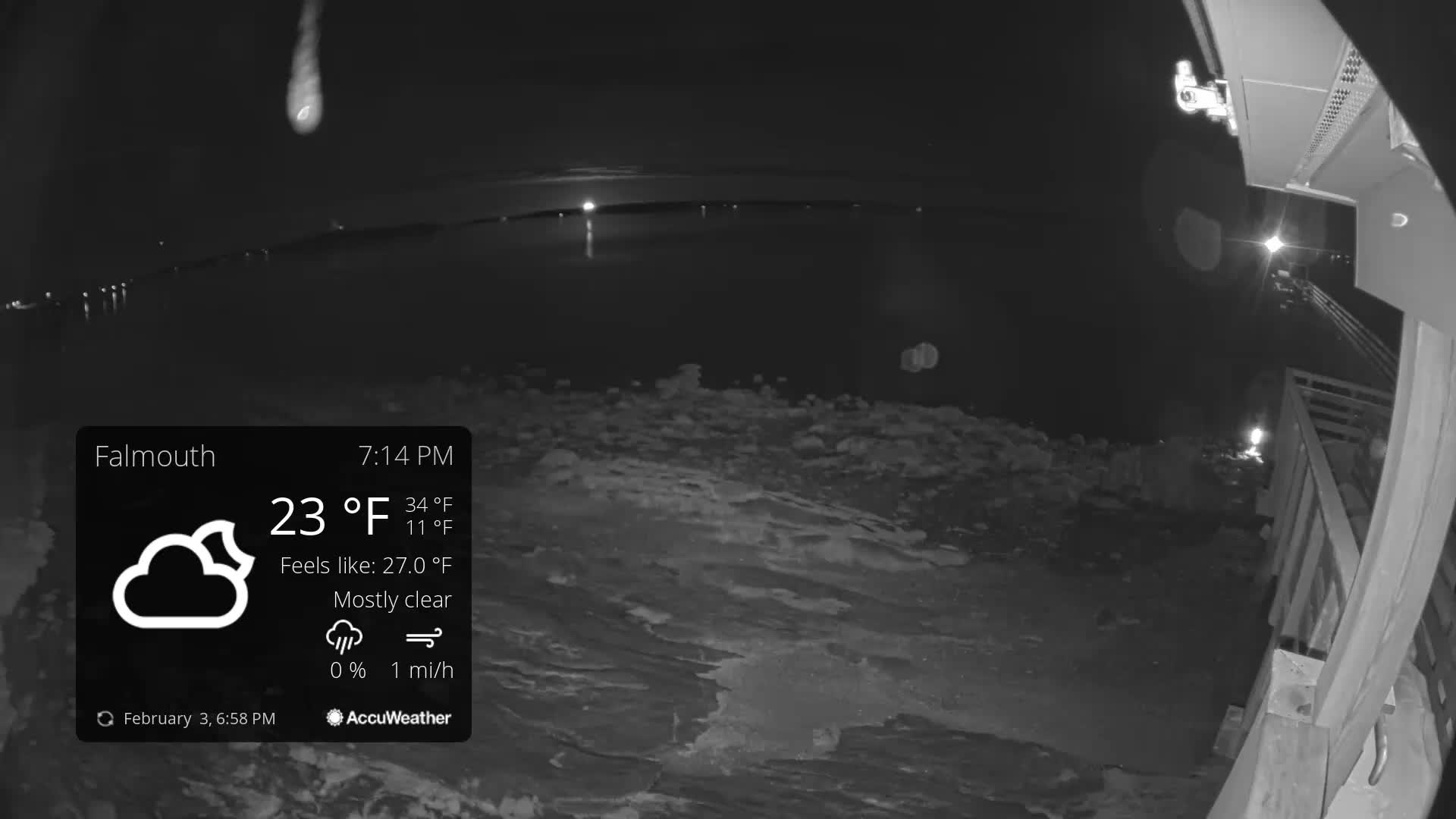 Falmouth Coast & Casco Bay Live Cam - Falmouth, Cumberland, Maine, USA