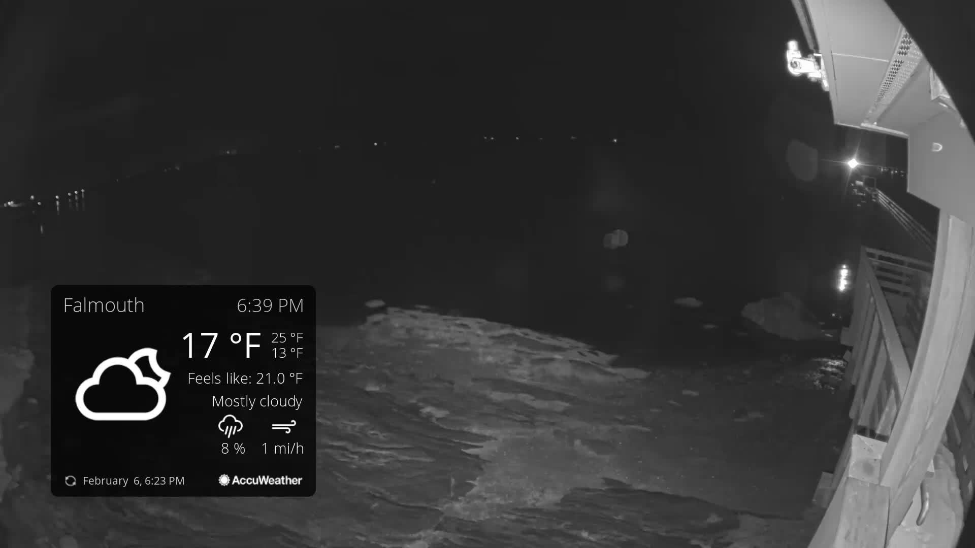 Falmouth Coast & Casco Bay Live Cam - Falmouth, Cumberland, Maine, USA