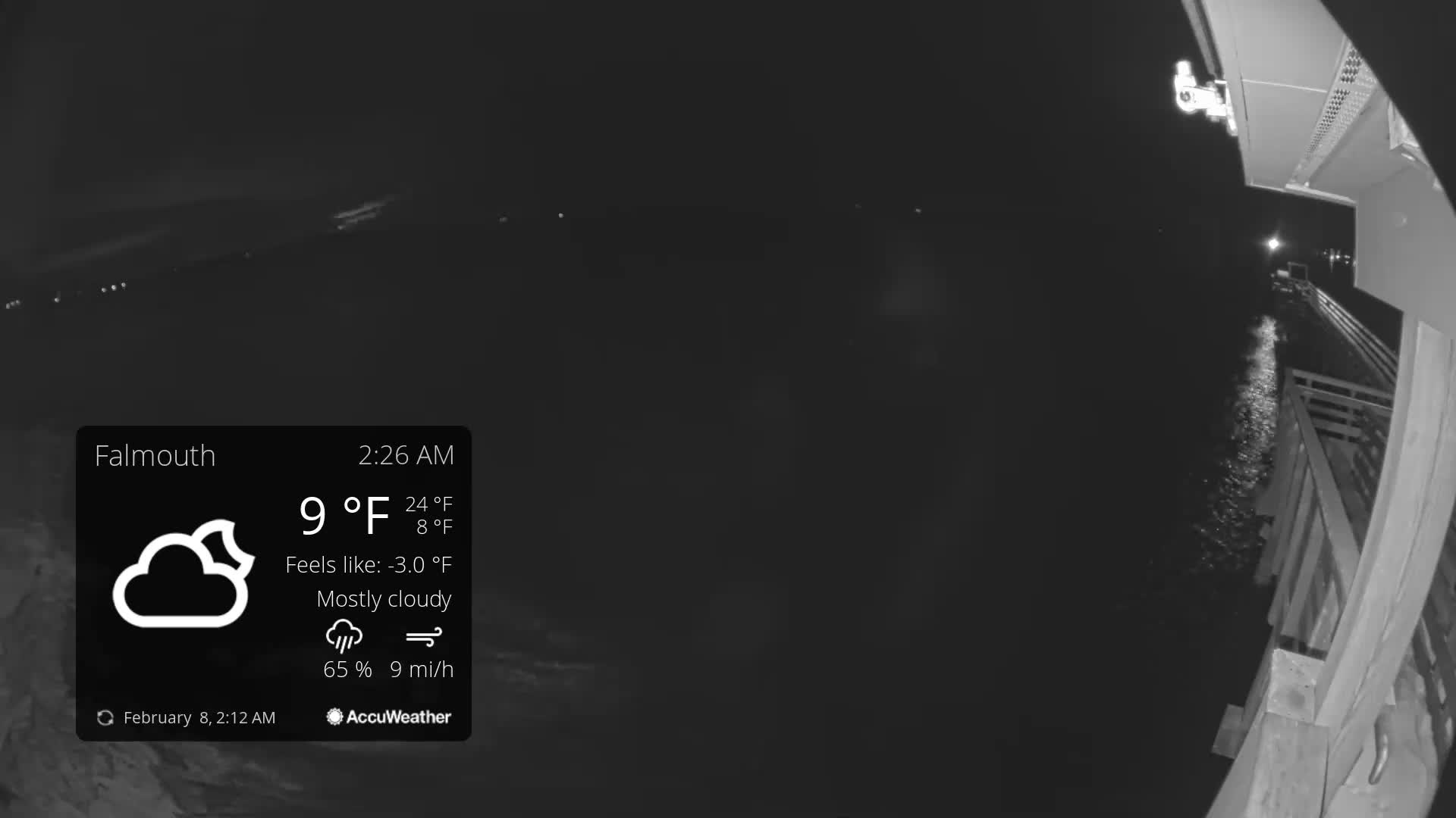 Falmouth Coast & Casco Bay Live Cam - Falmouth, Cumberland, Maine, USA