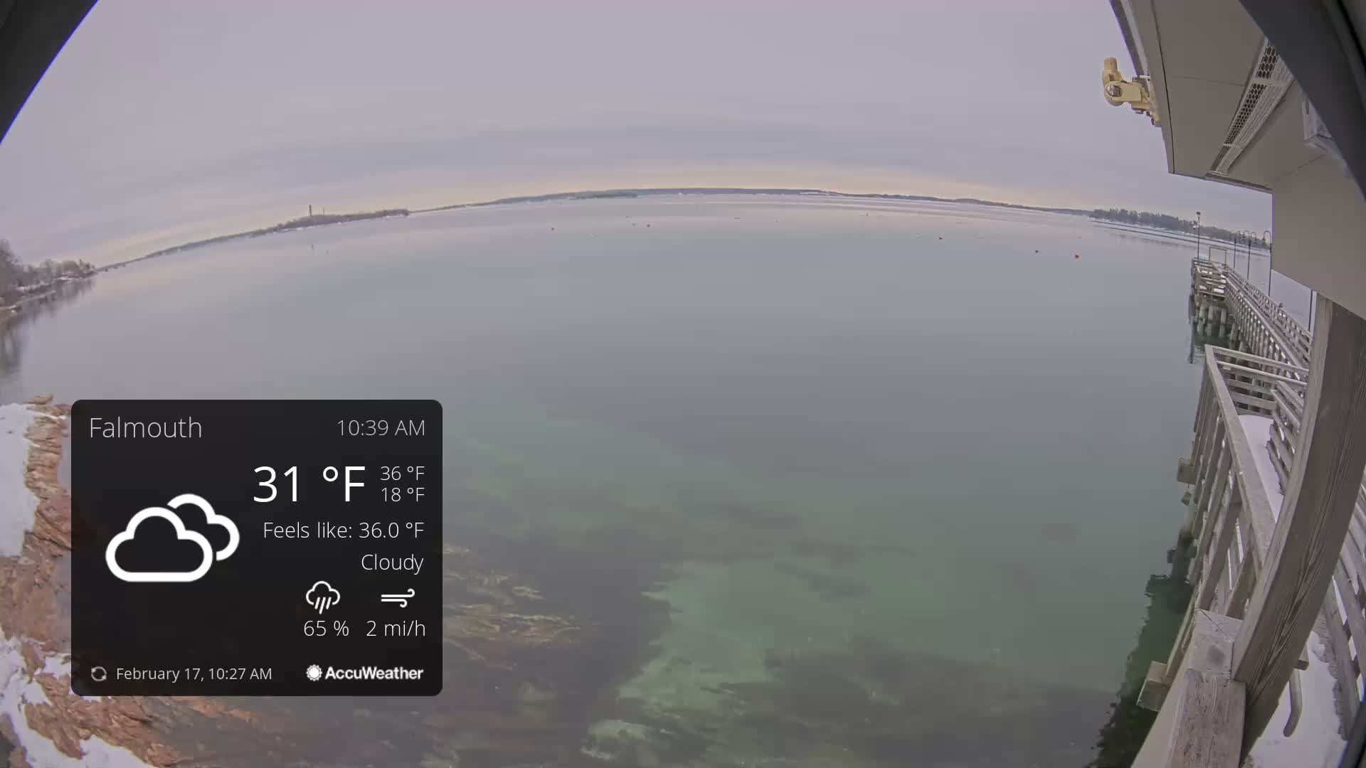 Falmouth Coast & Casco Bay Live Cam - Falmouth, Cumberland, Maine, USA