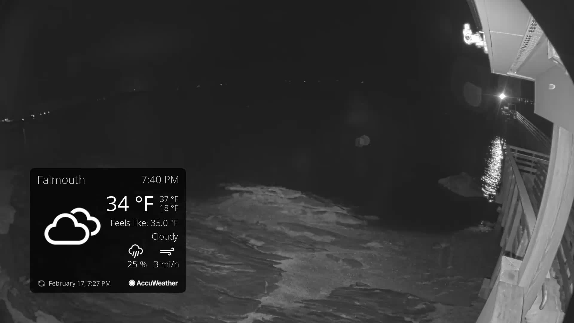 Falmouth Coast & Casco Bay Live Cam - Falmouth, Cumberland, Maine, USA