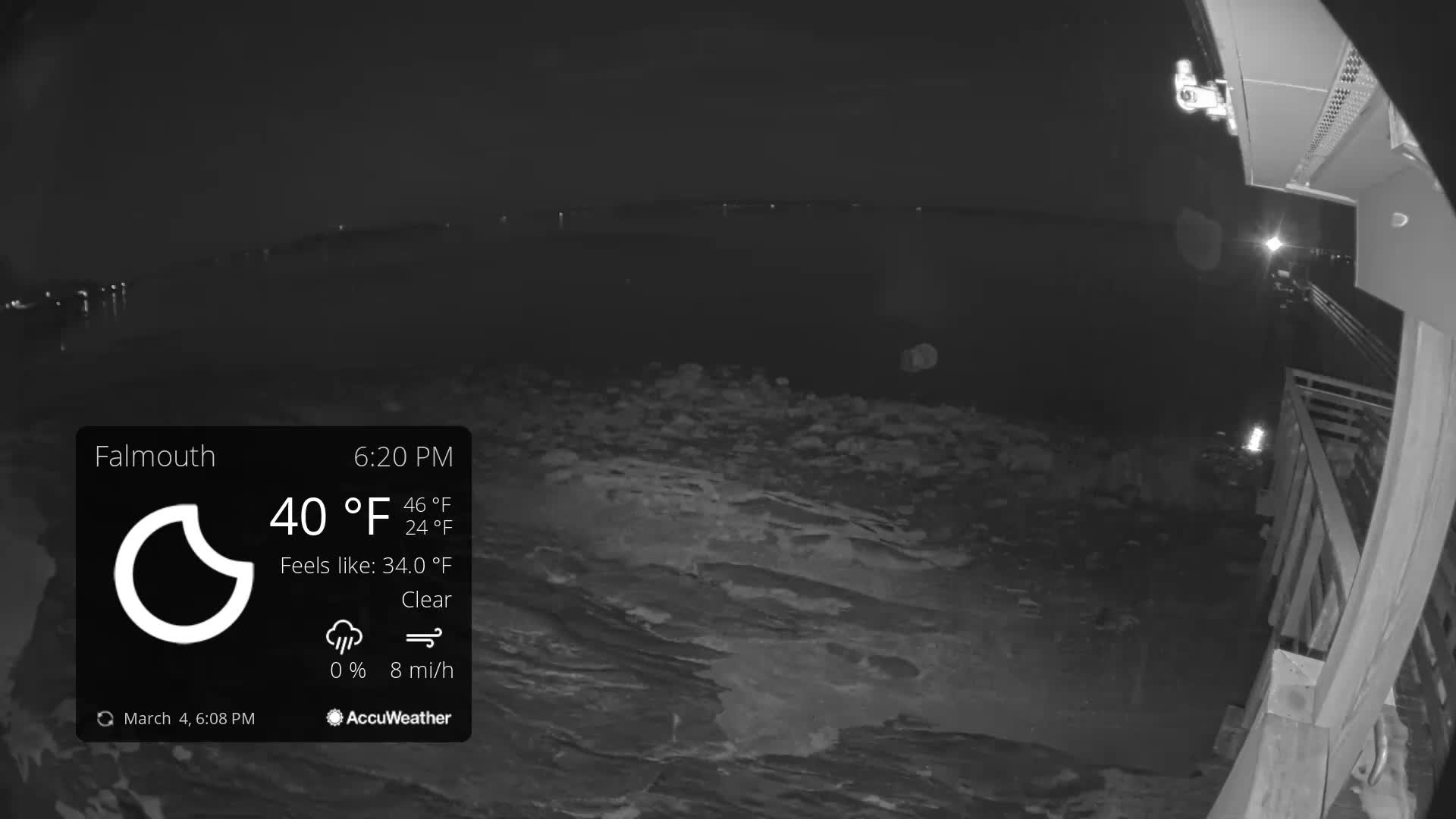Falmouth Coast & Casco Bay Live Cam - Falmouth, Cumberland, Maine, USA