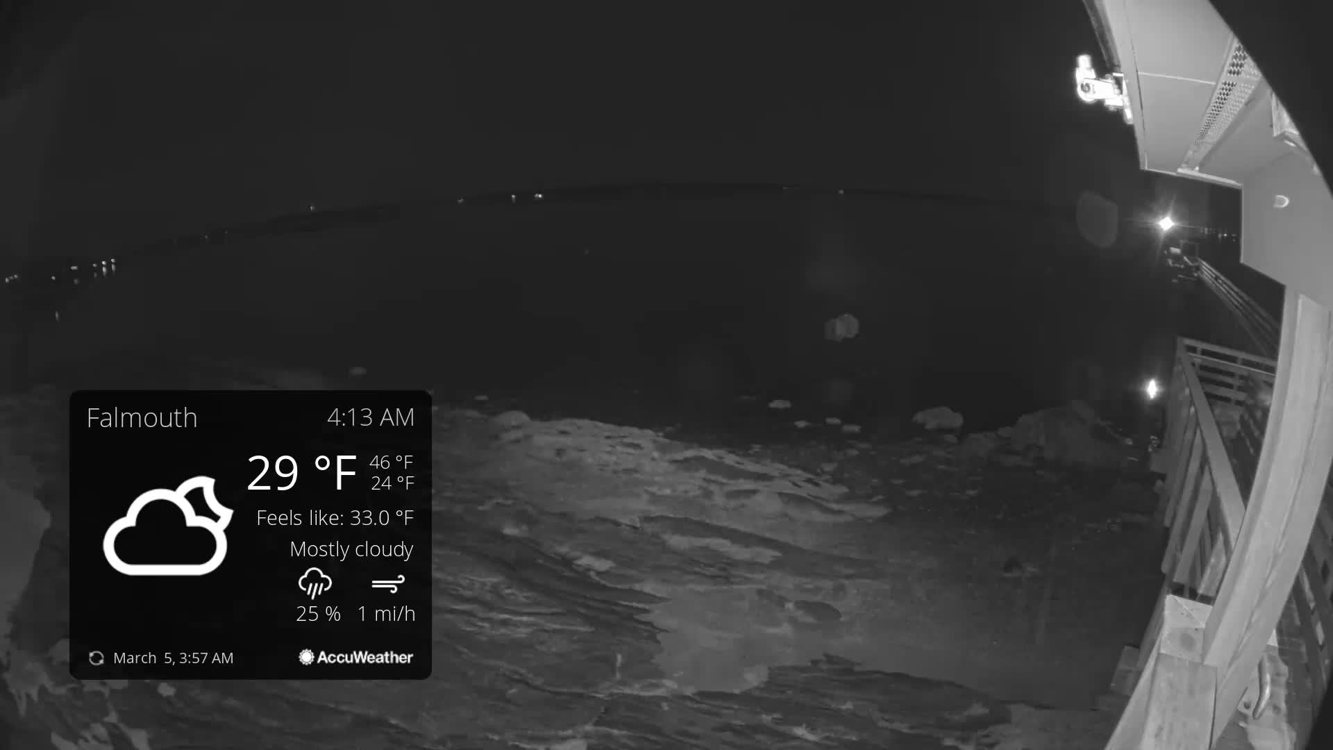 Falmouth Coast & Casco Bay Live Cam - Falmouth, Cumberland, Maine, USA