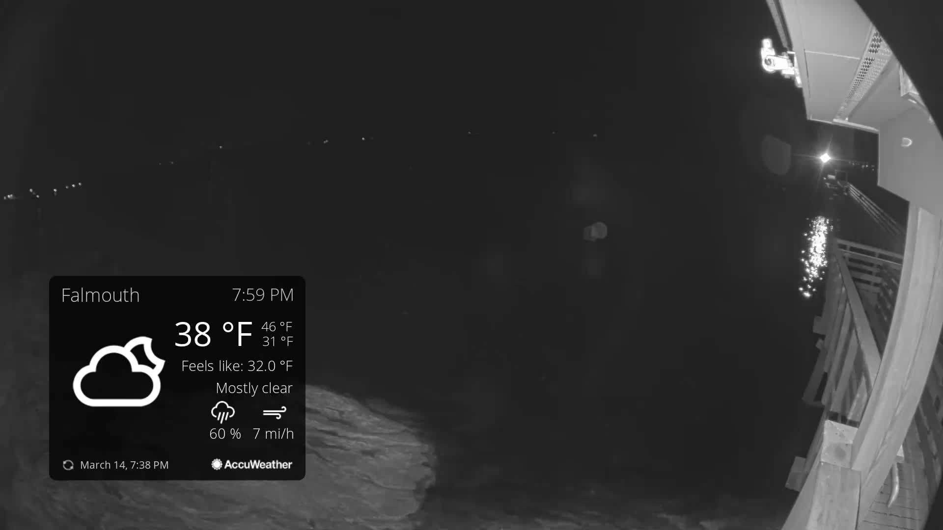 Falmouth Coast & Casco Bay Live Cam - Falmouth, Cumberland, Maine, USA