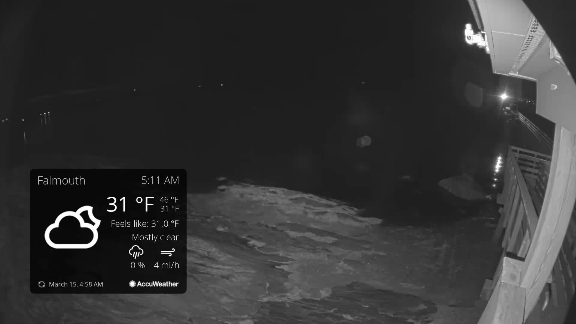 Falmouth Coast & Casco Bay Live Cam - Falmouth, Cumberland, Maine, USA