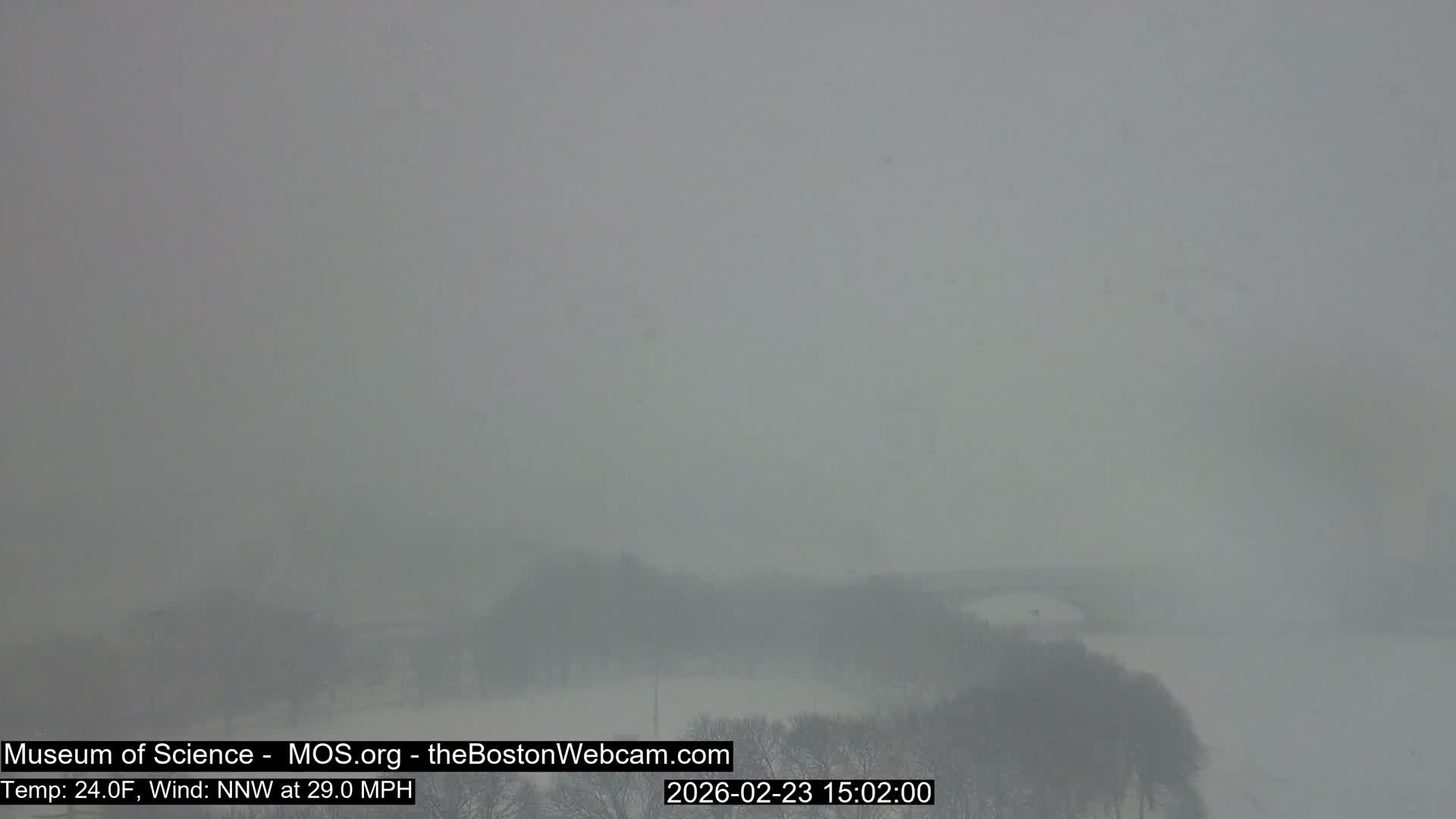 Charles River & Boston City View Live Cam - Boston, Massachusetts, USA