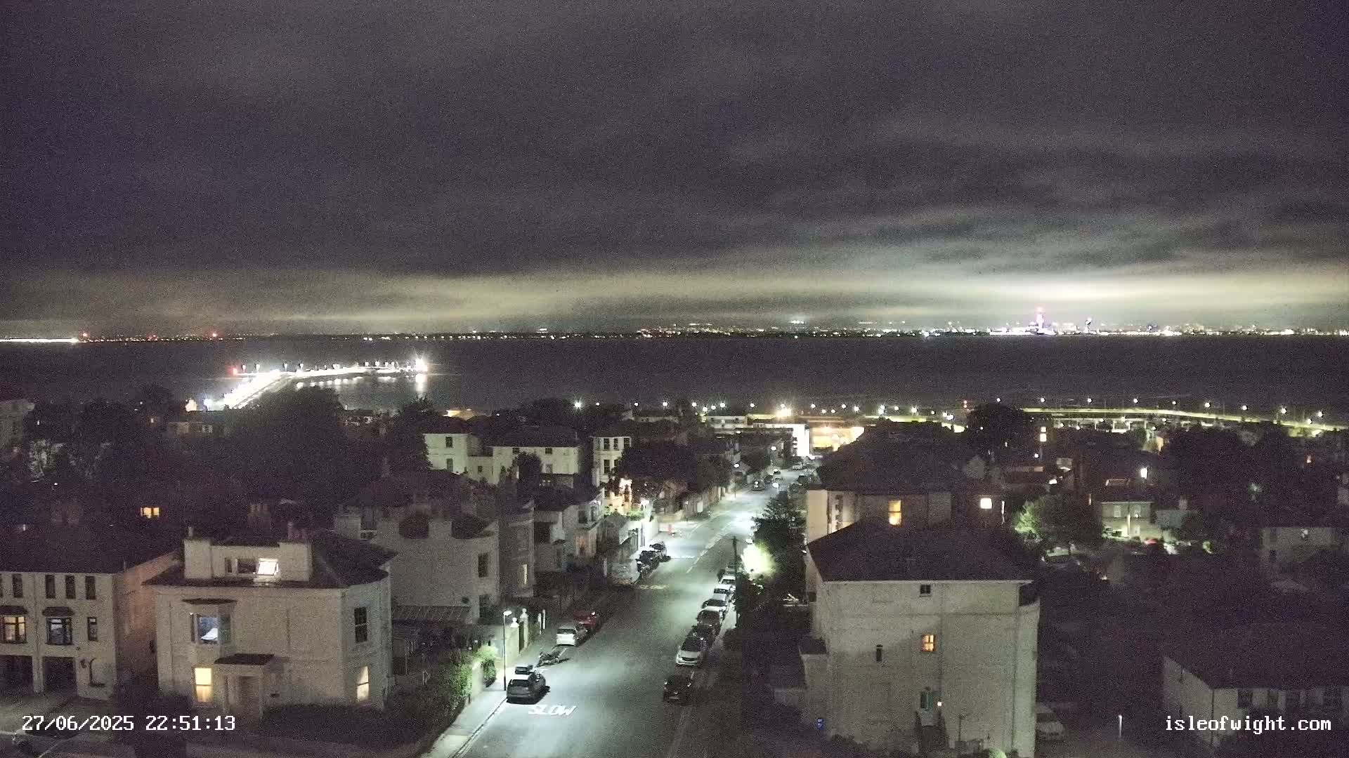 Isle of Wight Ryde / Solent / Southsea/ Portsmuth Scene Live Cam - Ryde, Isle of Wight, South East, England, United Kingdom