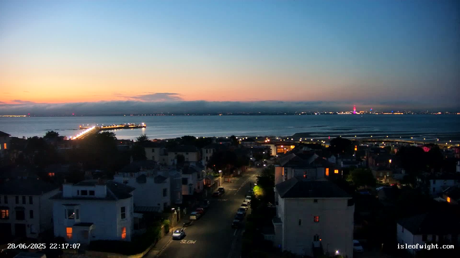 Isle of Wight Ryde / Solent / Southsea/ Portsmuth Scene Live Cam - Ryde, Isle of Wight, South East, England, United Kingdom