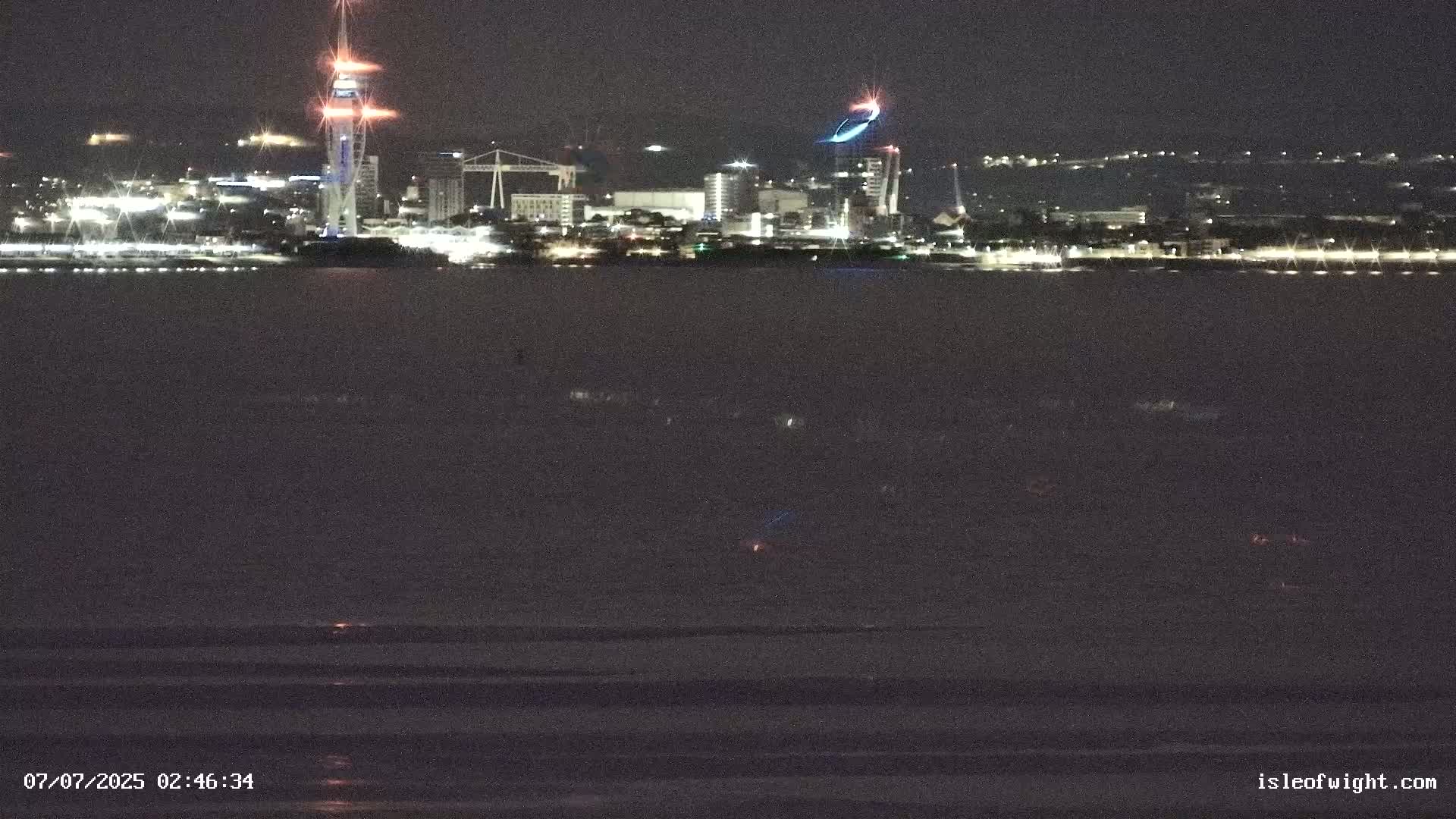Isle of Wight Ryde / Solent / Southsea/ Portsmuth Scene Live Cam - Ryde, Isle of Wight, South East, England, United Kingdom