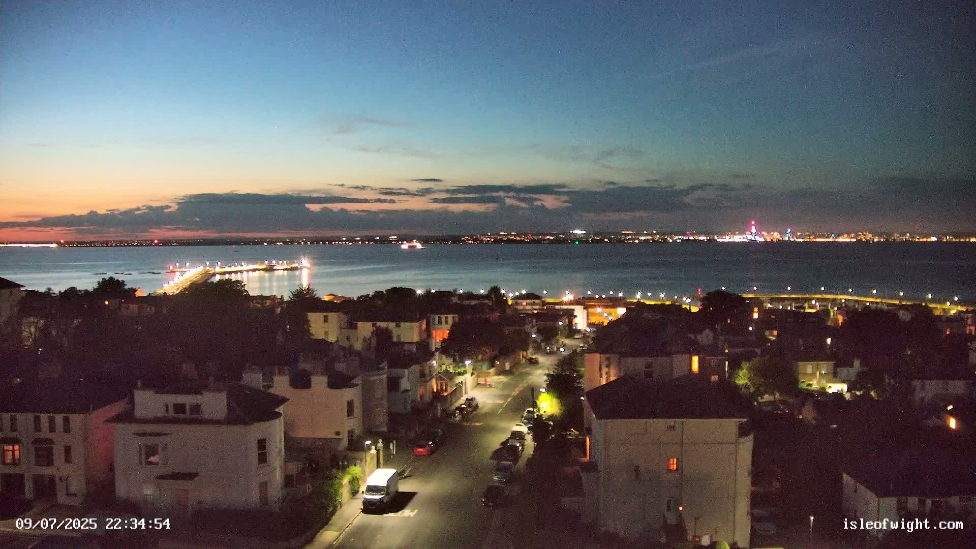 Isle of Wight Ryde / Solent / Southsea/ Portsmuth Scene Live Cam - Ryde, Isle of Wight, South East, England, United Kingdom