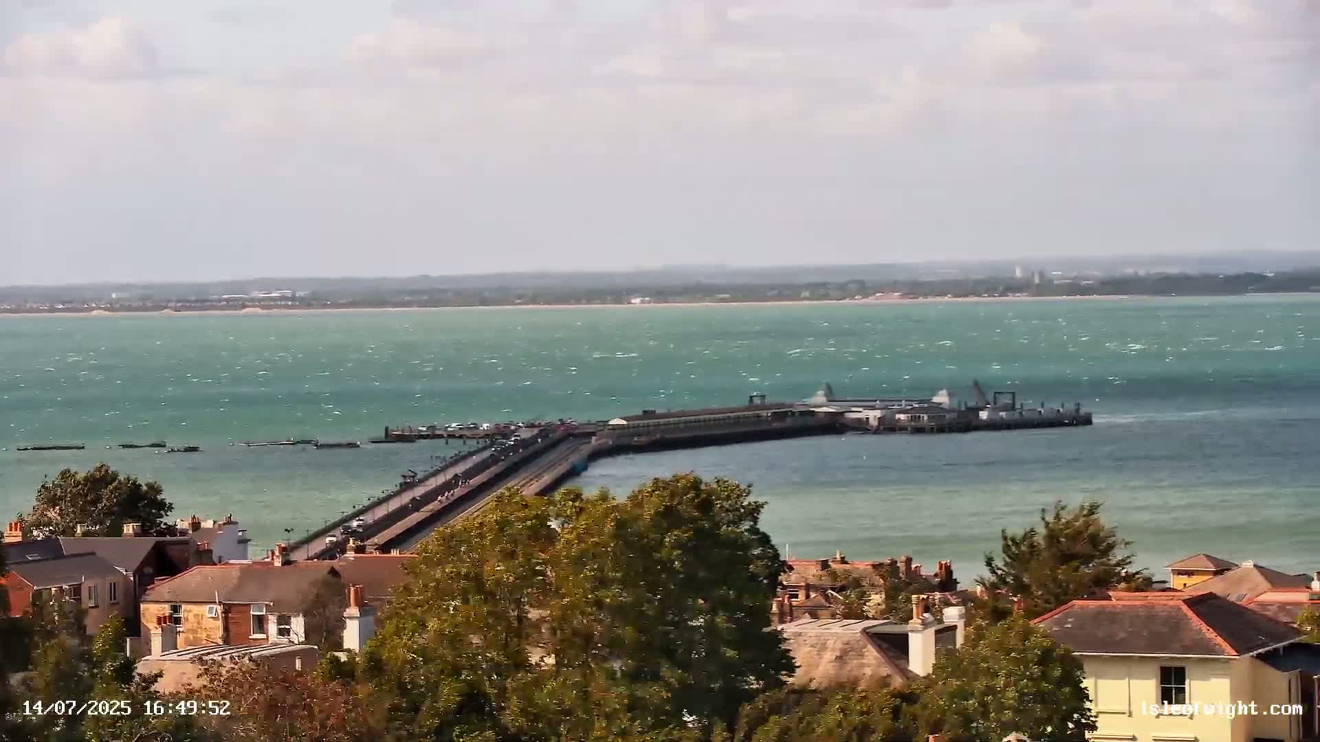 Isle of Wight Ryde / Solent / Southsea/ Portsmuth Scene Live Cam - Ryde, Isle of Wight, South East, England, United Kingdom