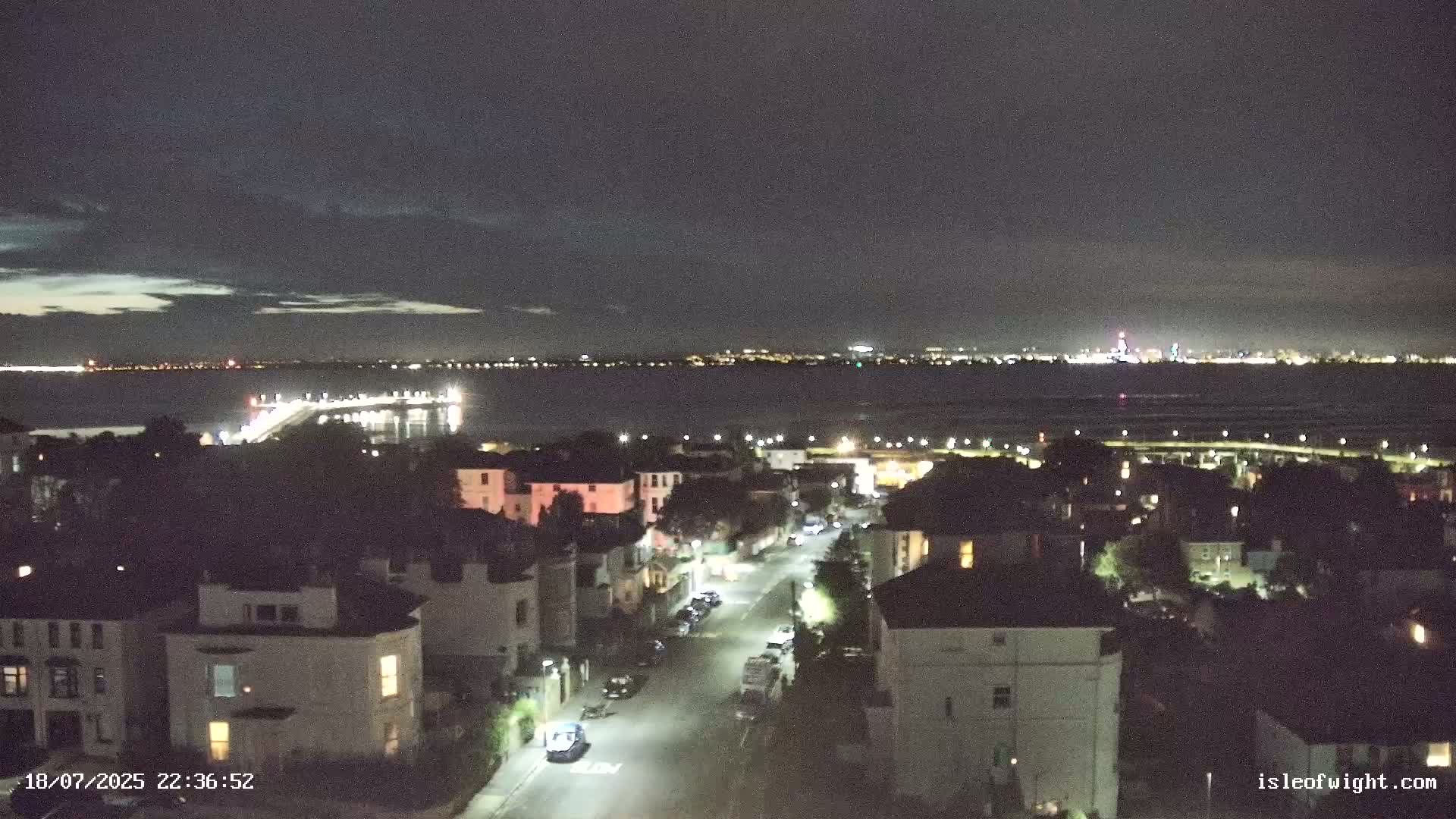Isle of Wight Ryde / Solent / Southsea/ Portsmuth Scene Live Cam - Ryde, Isle of Wight, South East, England, United Kingdom