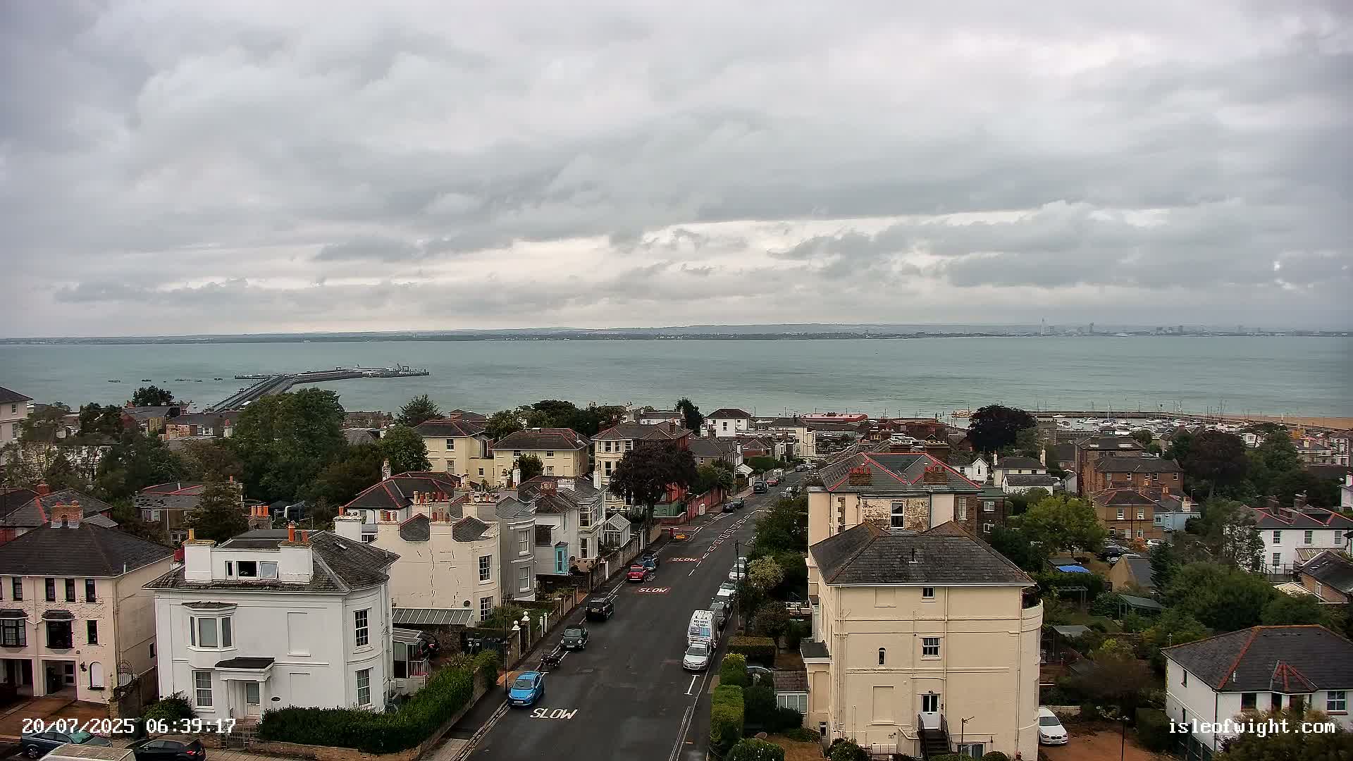 Isle of Wight Ryde / Solent / Southsea/ Portsmuth Scene Live Cam - Ryde, Isle of Wight, South East, England, United Kingdom