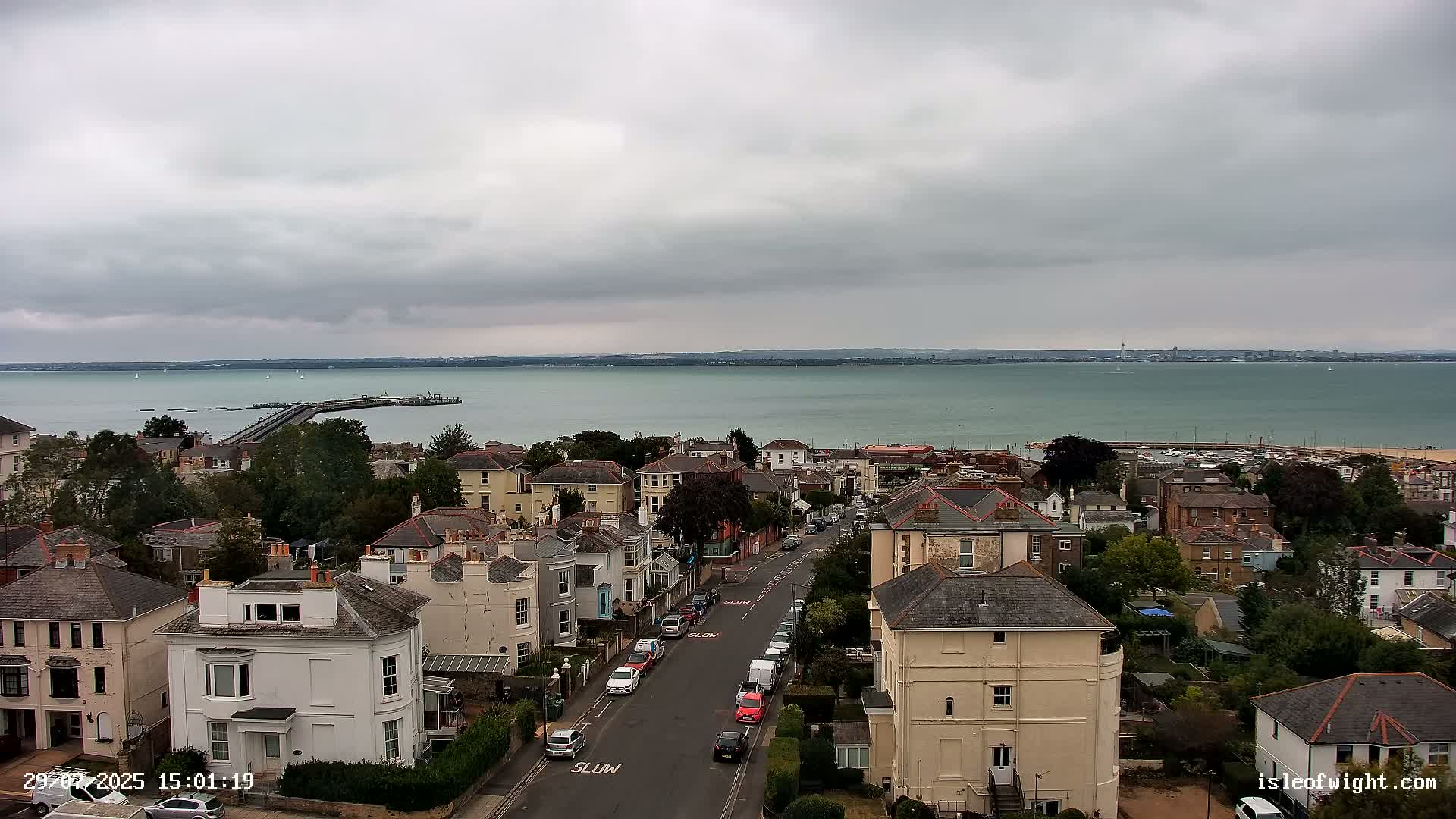 Isle of Wight Ryde / Solent / Southsea/ Portsmuth Scene Live Cam - Ryde, Isle of Wight, South East, England, United Kingdom