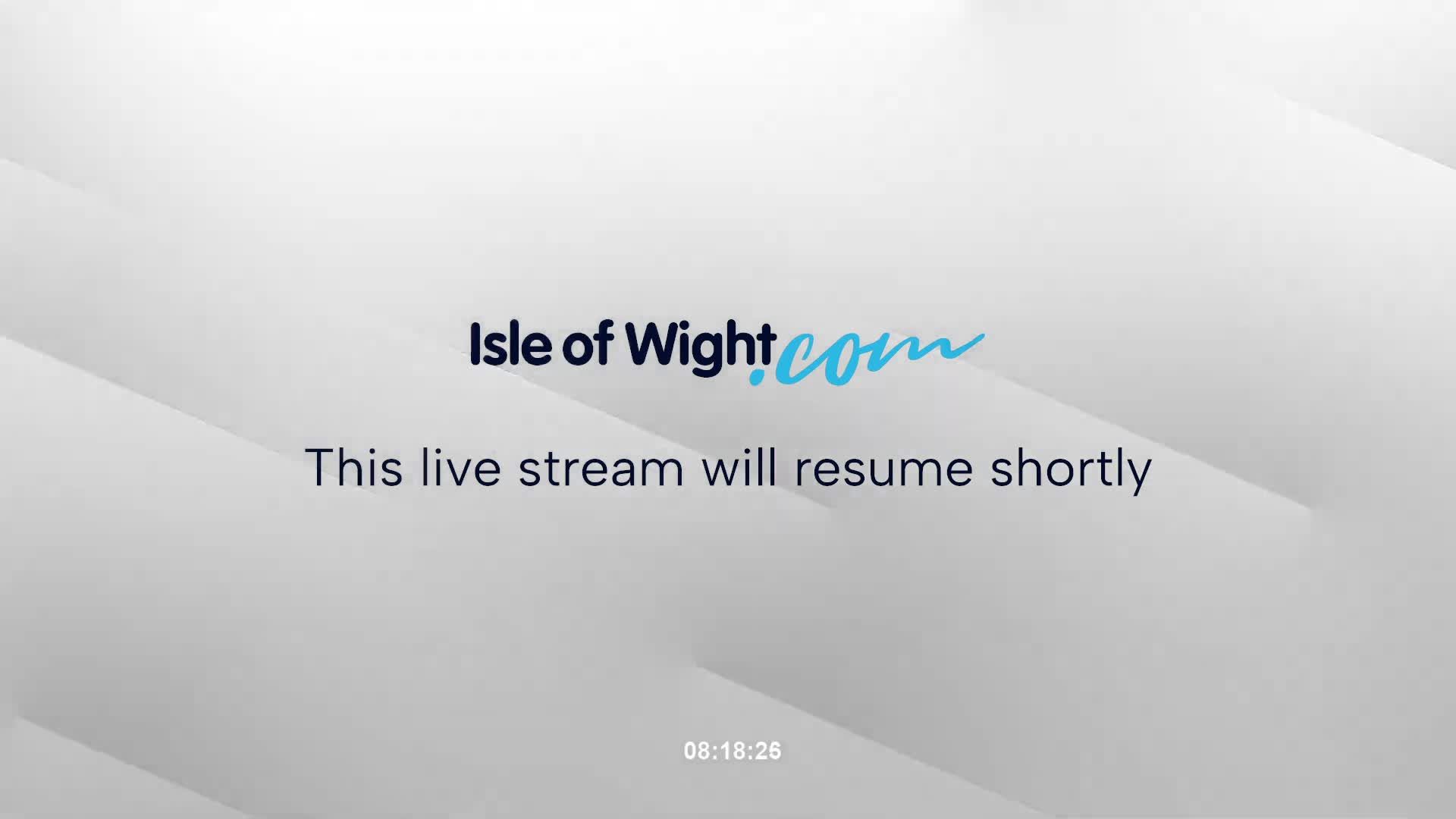 A grey background features subtle diagonal lines and gradients, creating a textured, abstract pattern.