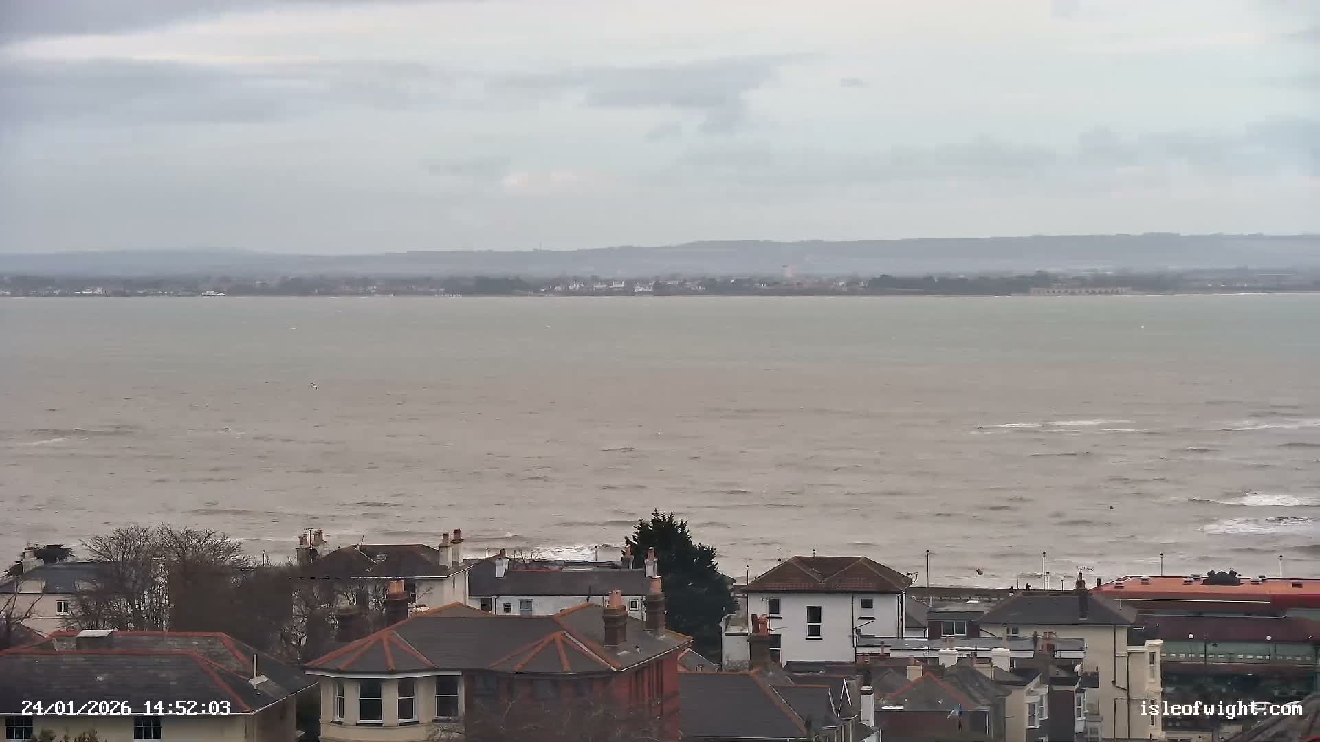 Isle of Wight Ryde / Solent / Southsea/ Portsmuth Scene Live Cam - Ryde, Isle of Wight, South East, England, United Kingdom