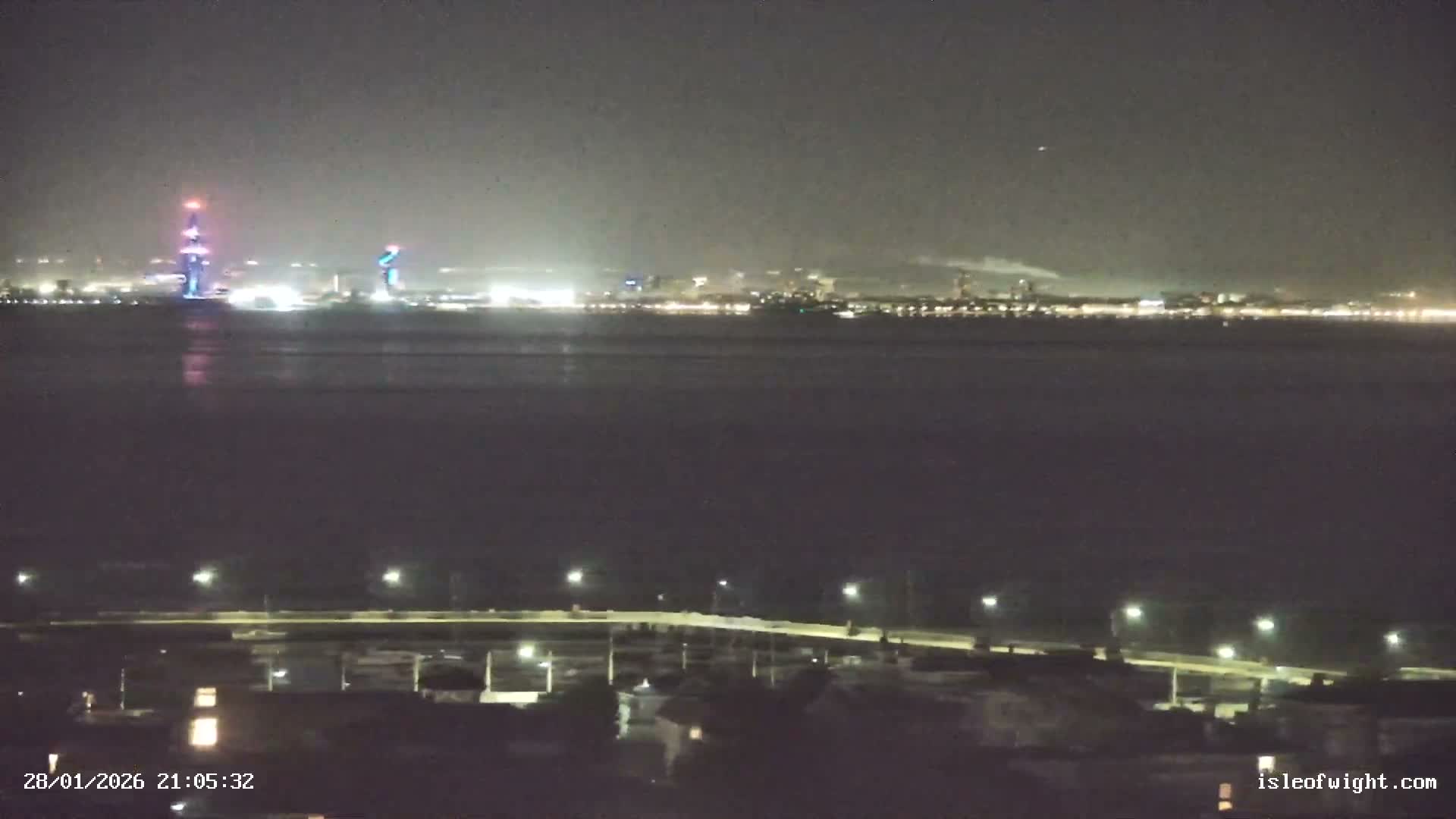 Isle of Wight Ryde / Solent / Southsea/ Portsmuth Scene Live Cam - Ryde, Isle of Wight, South East, England, United Kingdom