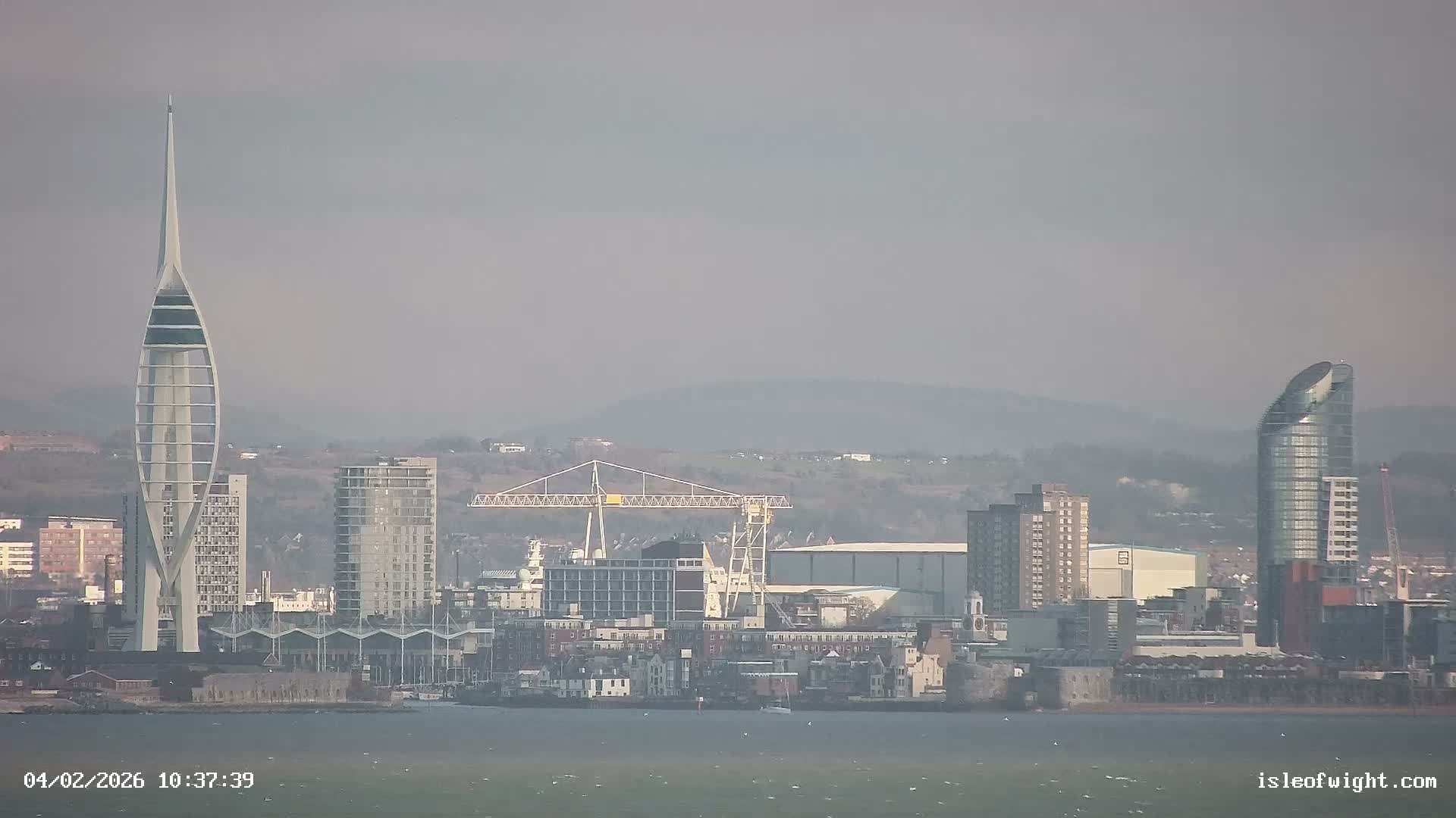 Isle of Wight Ryde / Solent / Southsea/ Portsmuth Scene Live Cam - Ryde, Isle of Wight, South East, England, United Kingdom