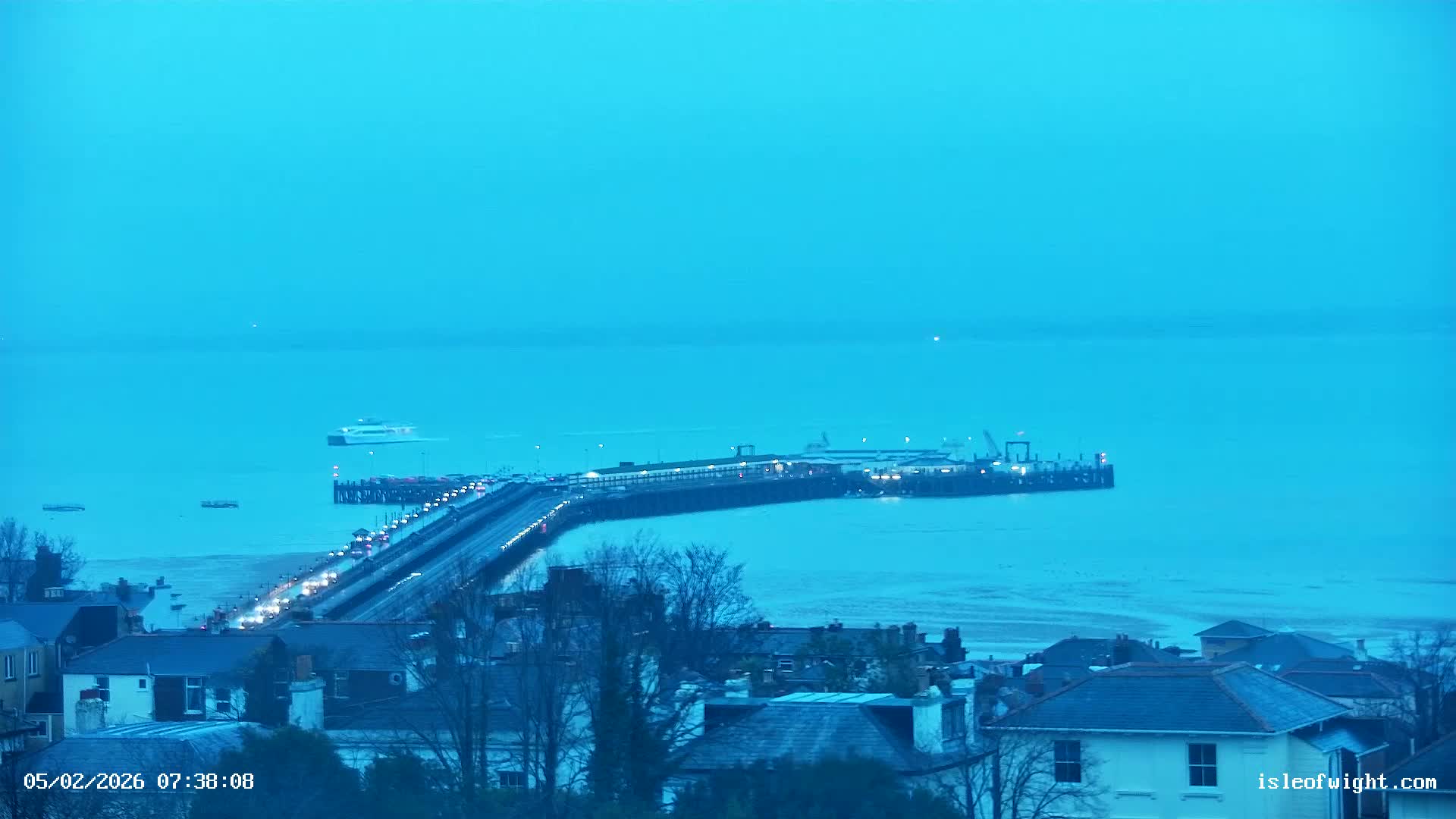 Isle of Wight Ryde / Solent / Southsea/ Portsmuth Scene Live Cam - Ryde, Isle of Wight, South East, England, United Kingdom