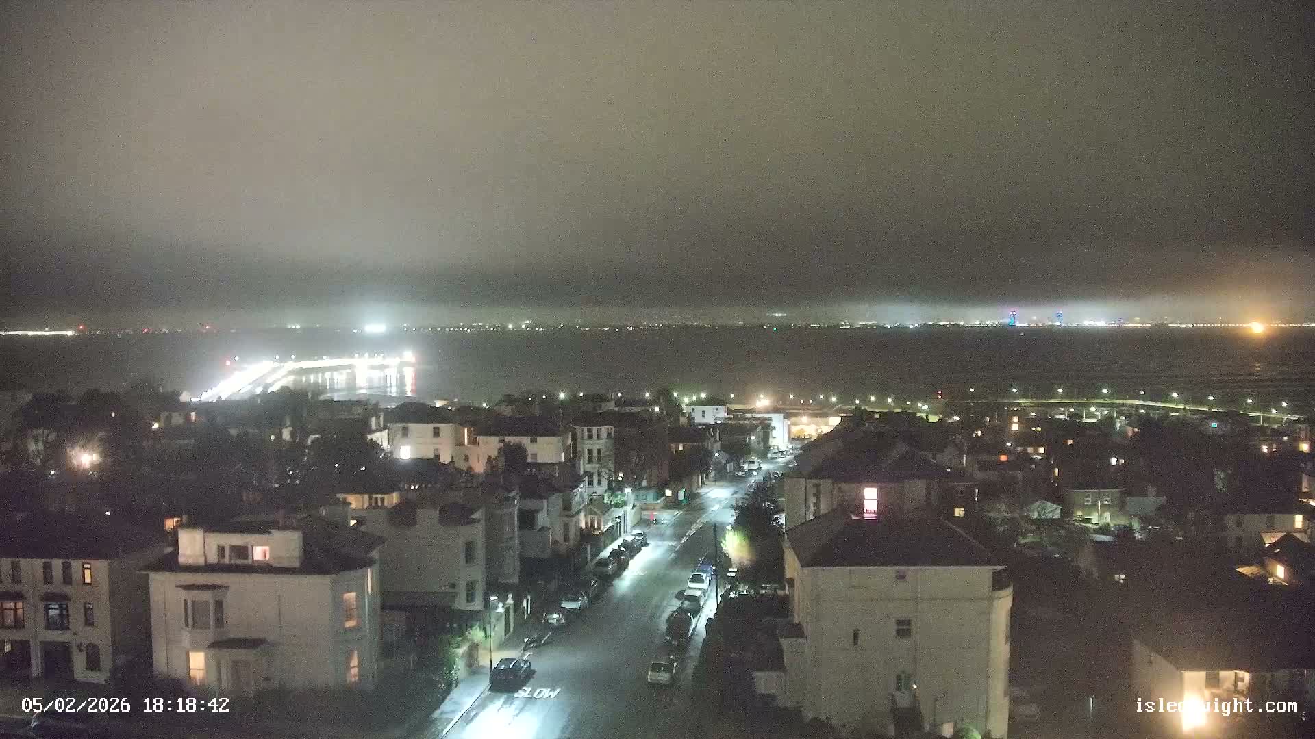 Isle of Wight Ryde / Solent / Southsea/ Portsmuth Scene Live Cam - Ryde, Isle of Wight, South East, England, United Kingdom