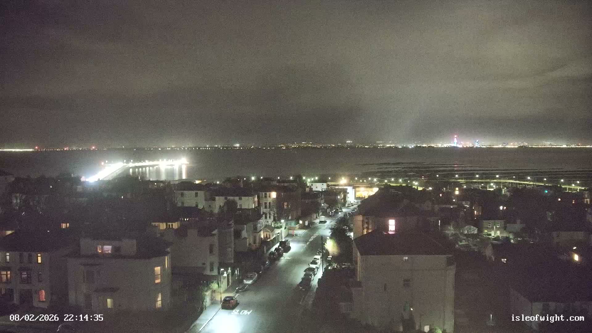Isle of Wight Ryde / Solent / Southsea/ Portsmuth Scene Live Cam - Ryde, Isle of Wight, South East, England, United Kingdom