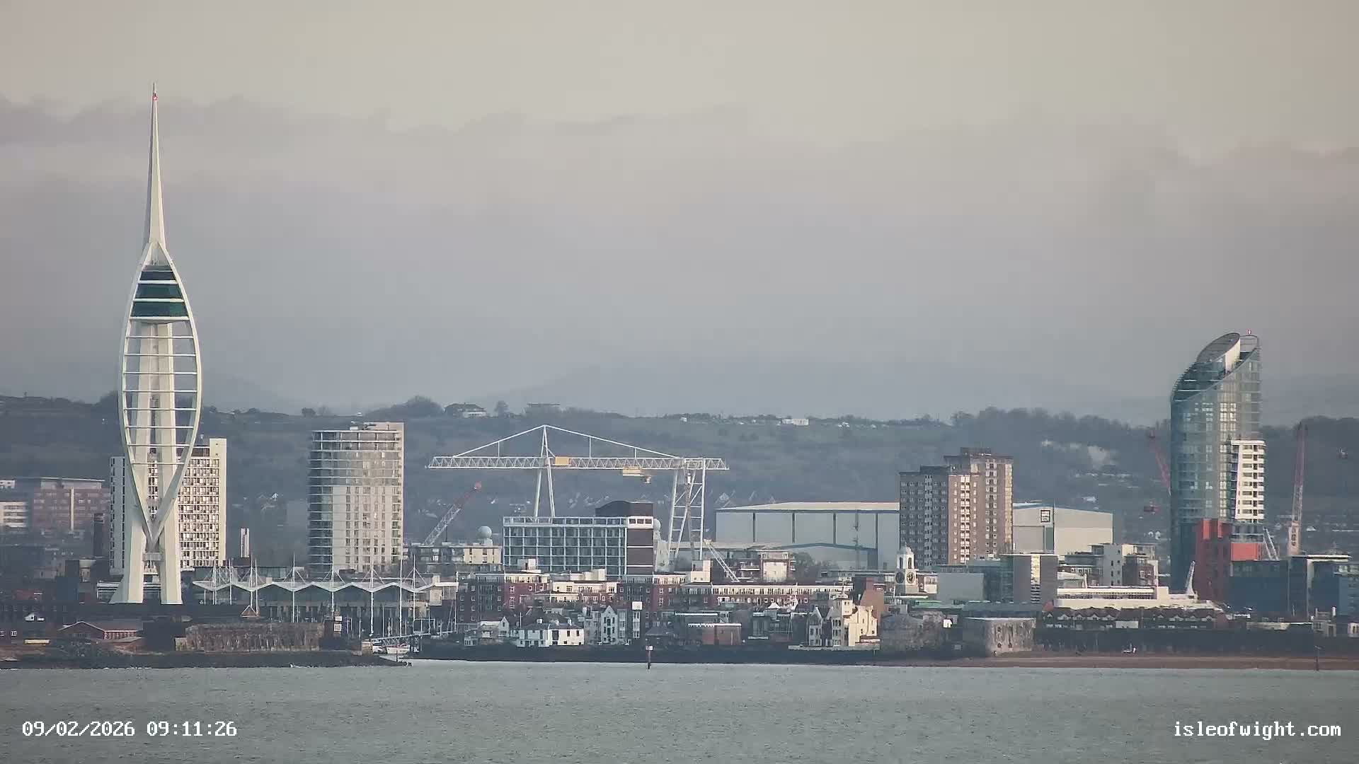 Isle of Wight Ryde / Solent / Southsea/ Portsmuth Scene Live Cam - Ryde, Isle of Wight, South East, England, United Kingdom