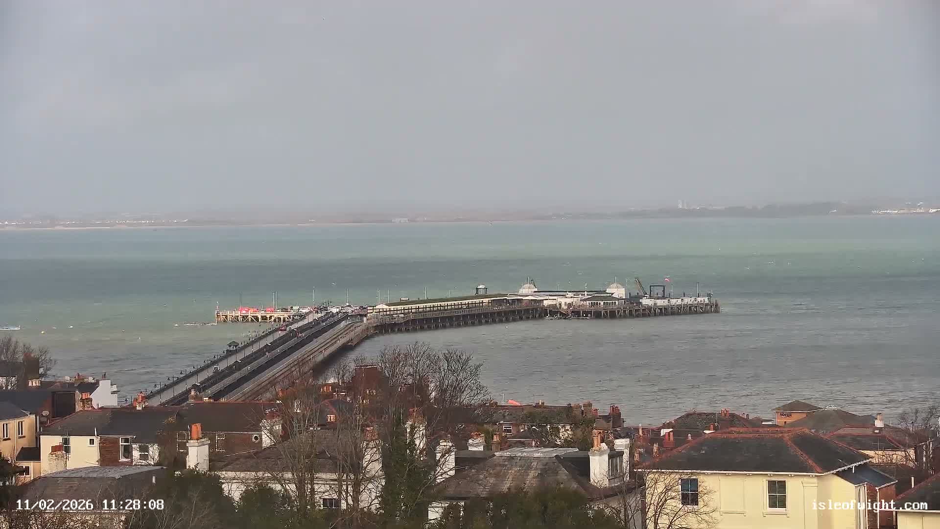 Isle of Wight Ryde / Solent / Southsea/ Portsmuth Scene Live Cam - Ryde, Isle of Wight, South East, England, United Kingdom