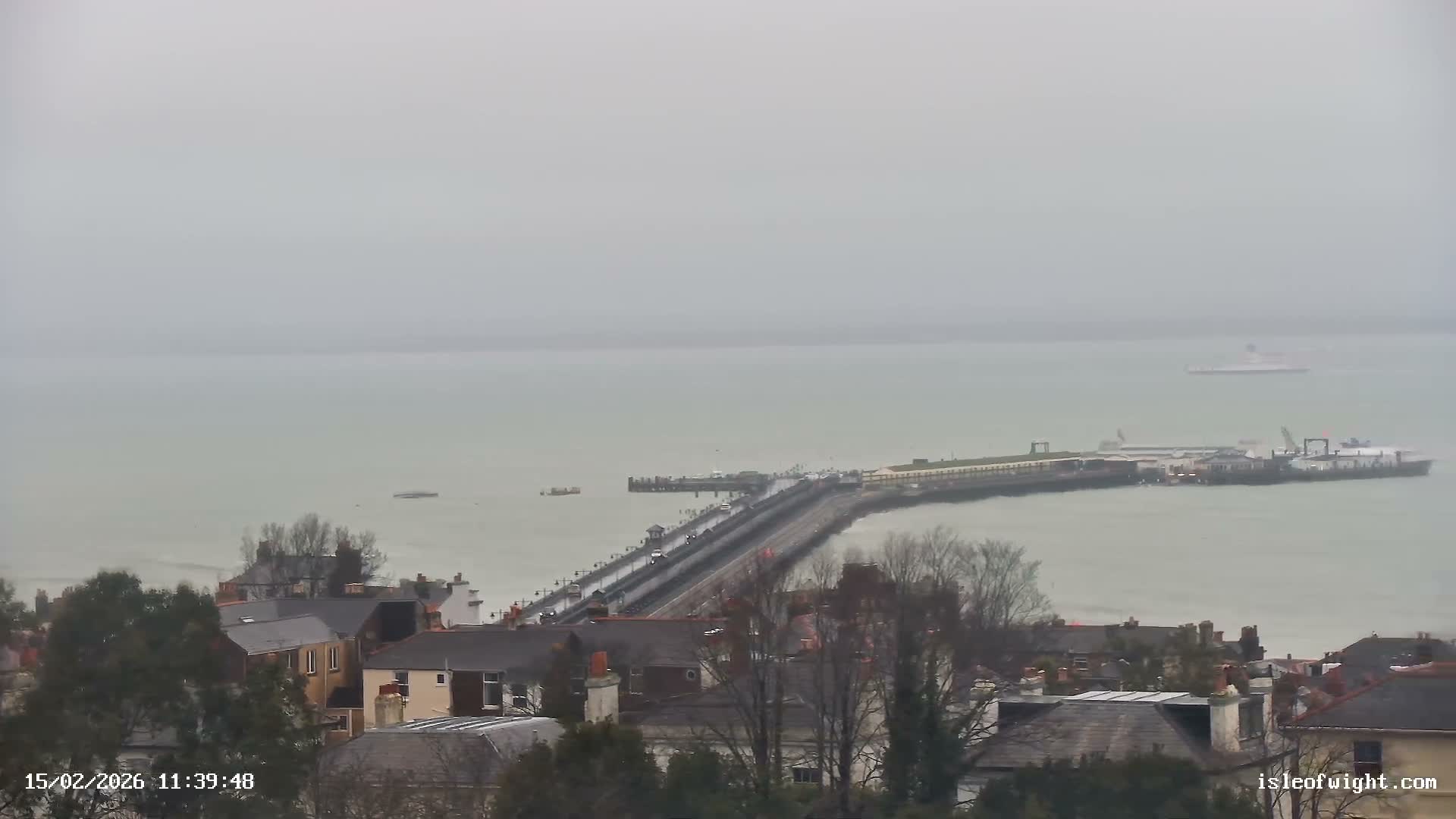 Isle of Wight Ryde / Solent / Southsea/ Portsmuth Scene Live Cam - Ryde, Isle of Wight, South East, England, United Kingdom