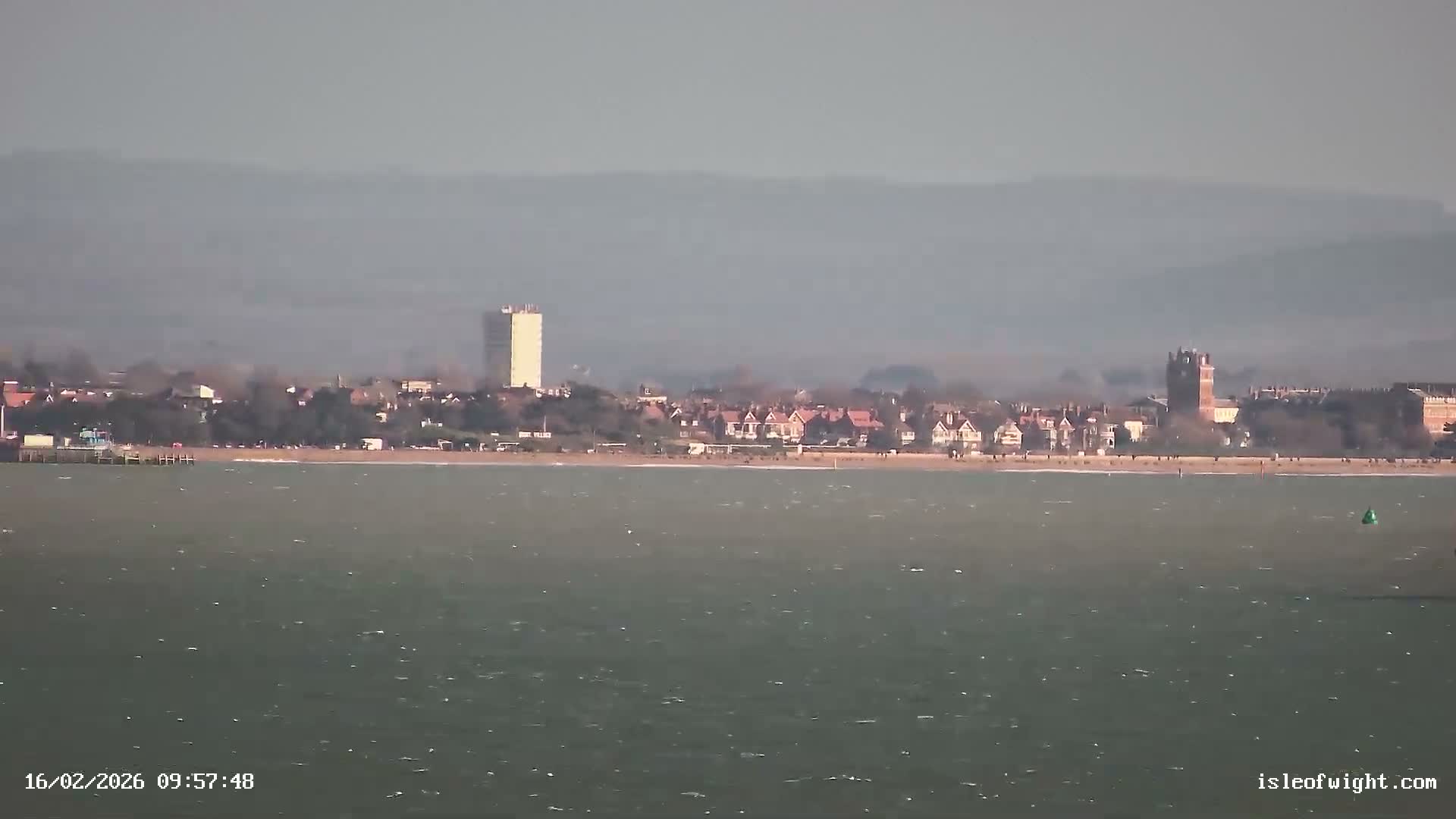 Isle of Wight Ryde / Solent / Southsea/ Portsmuth Scene Live Cam - Ryde, Isle of Wight, South East, England, United Kingdom