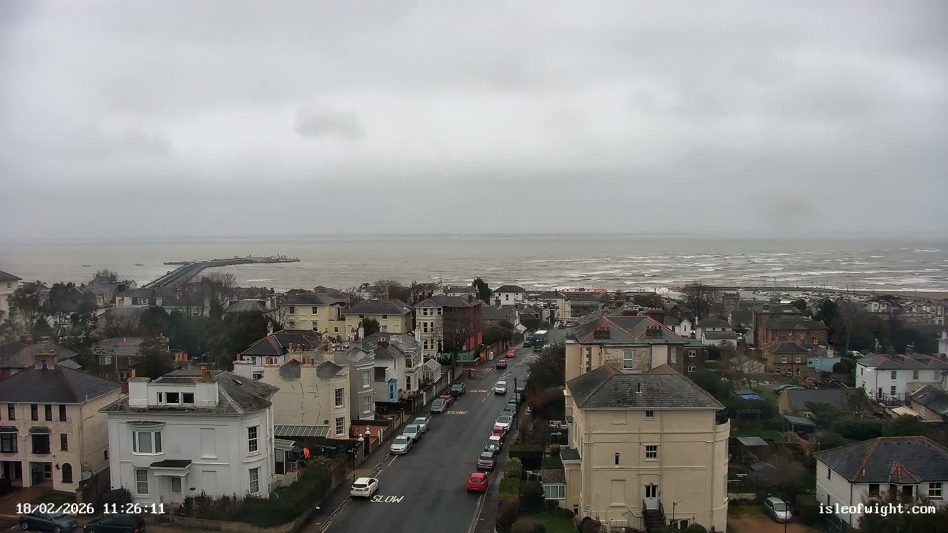 Isle of Wight Ryde / Solent / Southsea/ Portsmuth Scene Live Cam - Ryde, Isle of Wight, South East, England, United Kingdom
