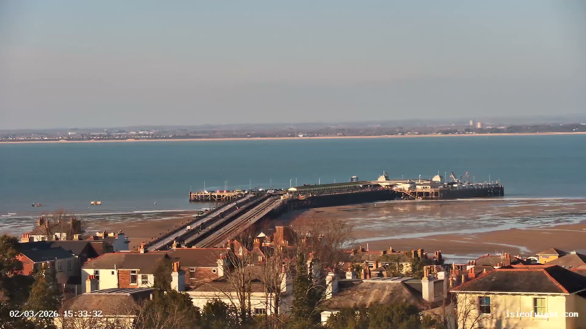 Isle of Wight Ryde / Solent / Southsea/ Portsmuth Scene Live Cam - Ryde, Isle of Wight, South East, England, United Kingdom